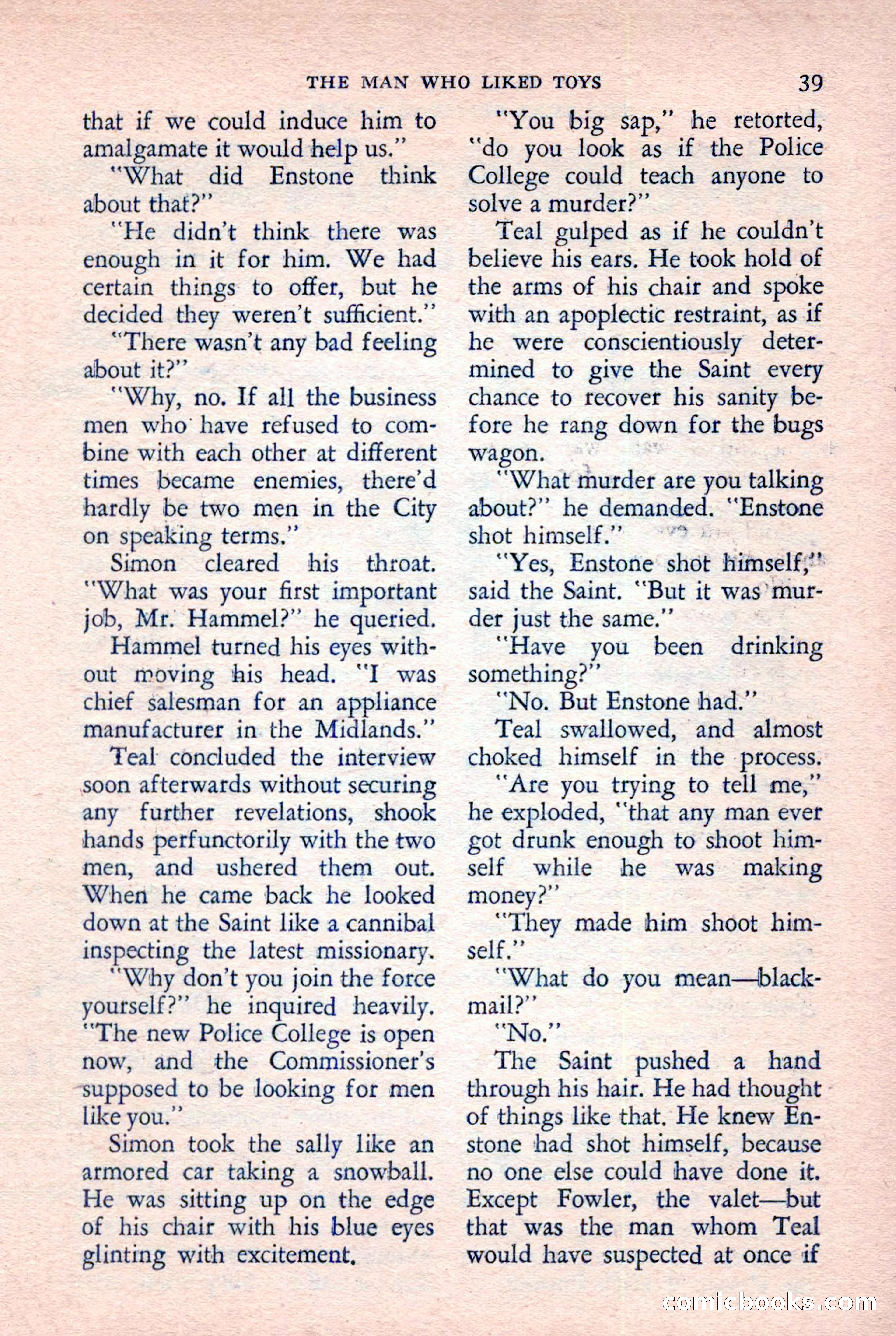 The Saint Detective Magazine — page 41 of 148