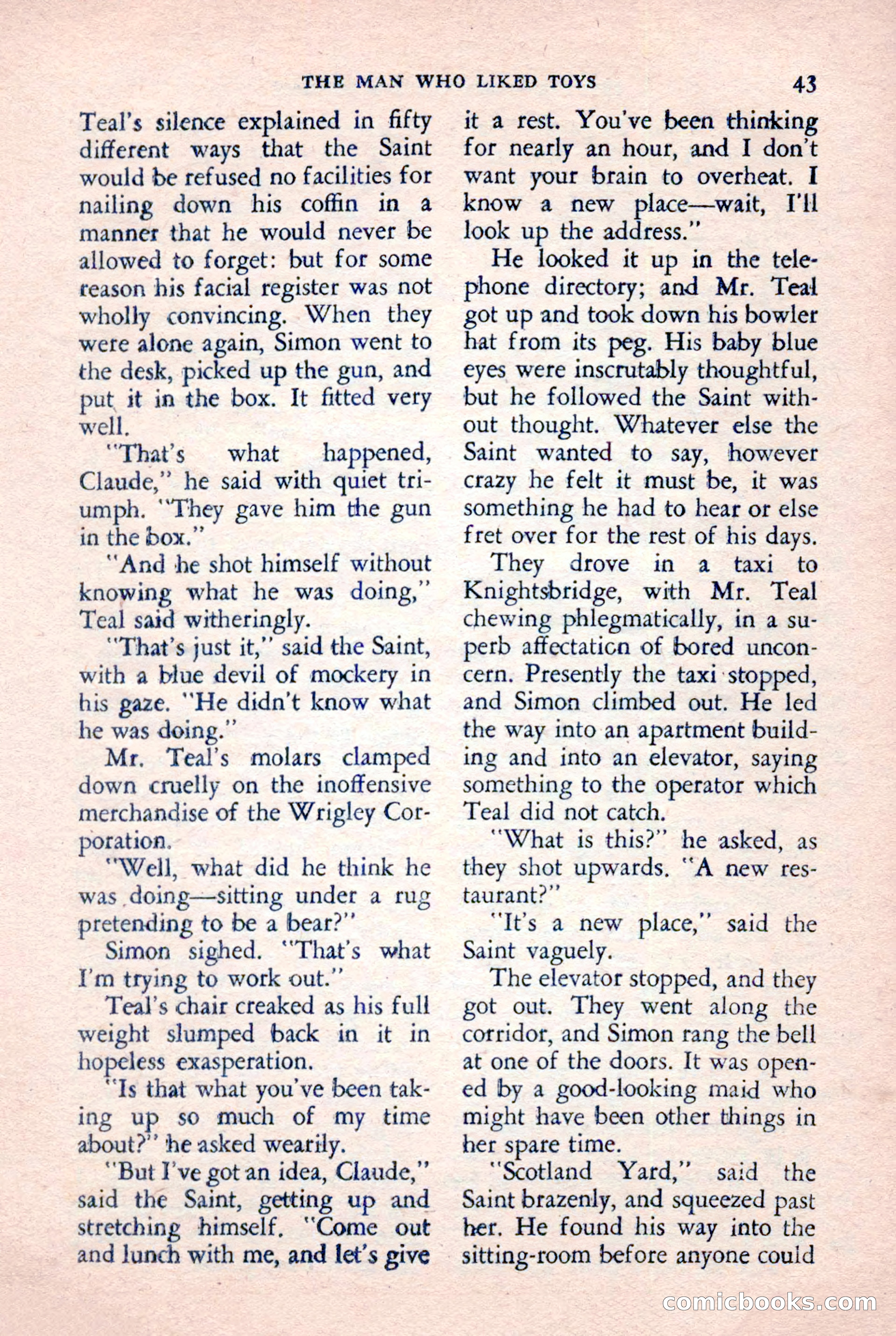 The Saint Detective Magazine — page 45 of 148