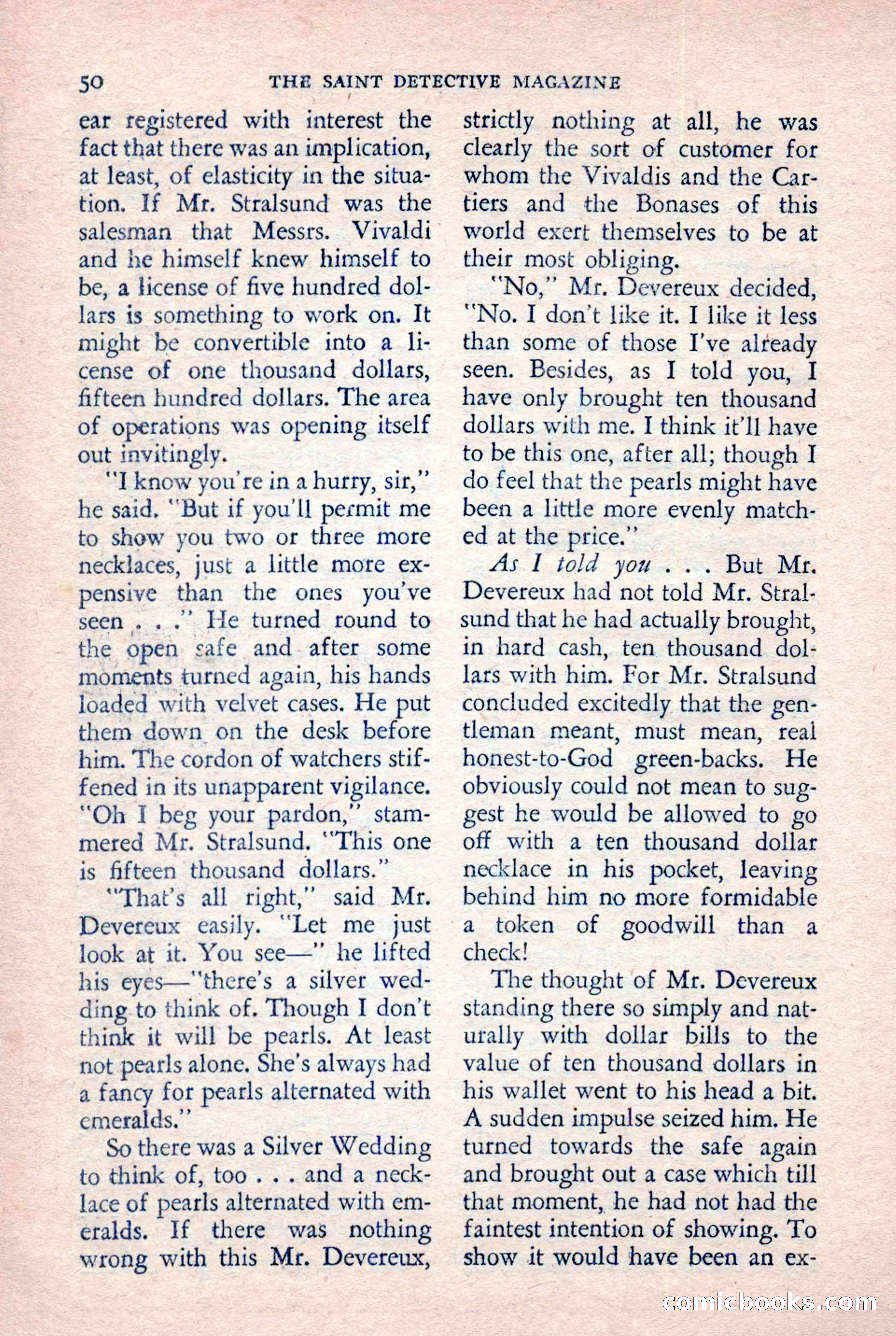 The Saint Detective Magazine — page 52 of 148