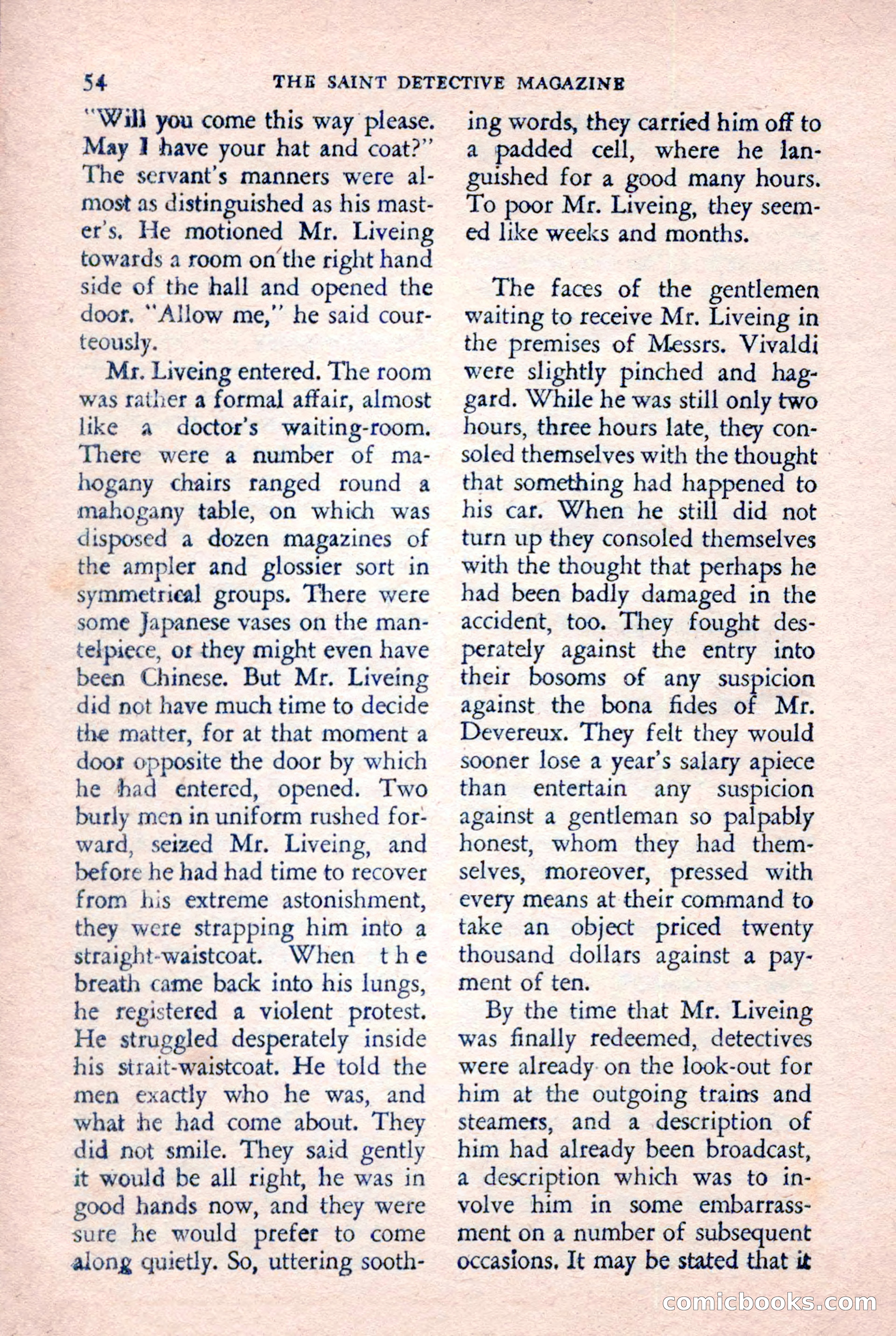 The Saint Detective Magazine — page 56 of 148
