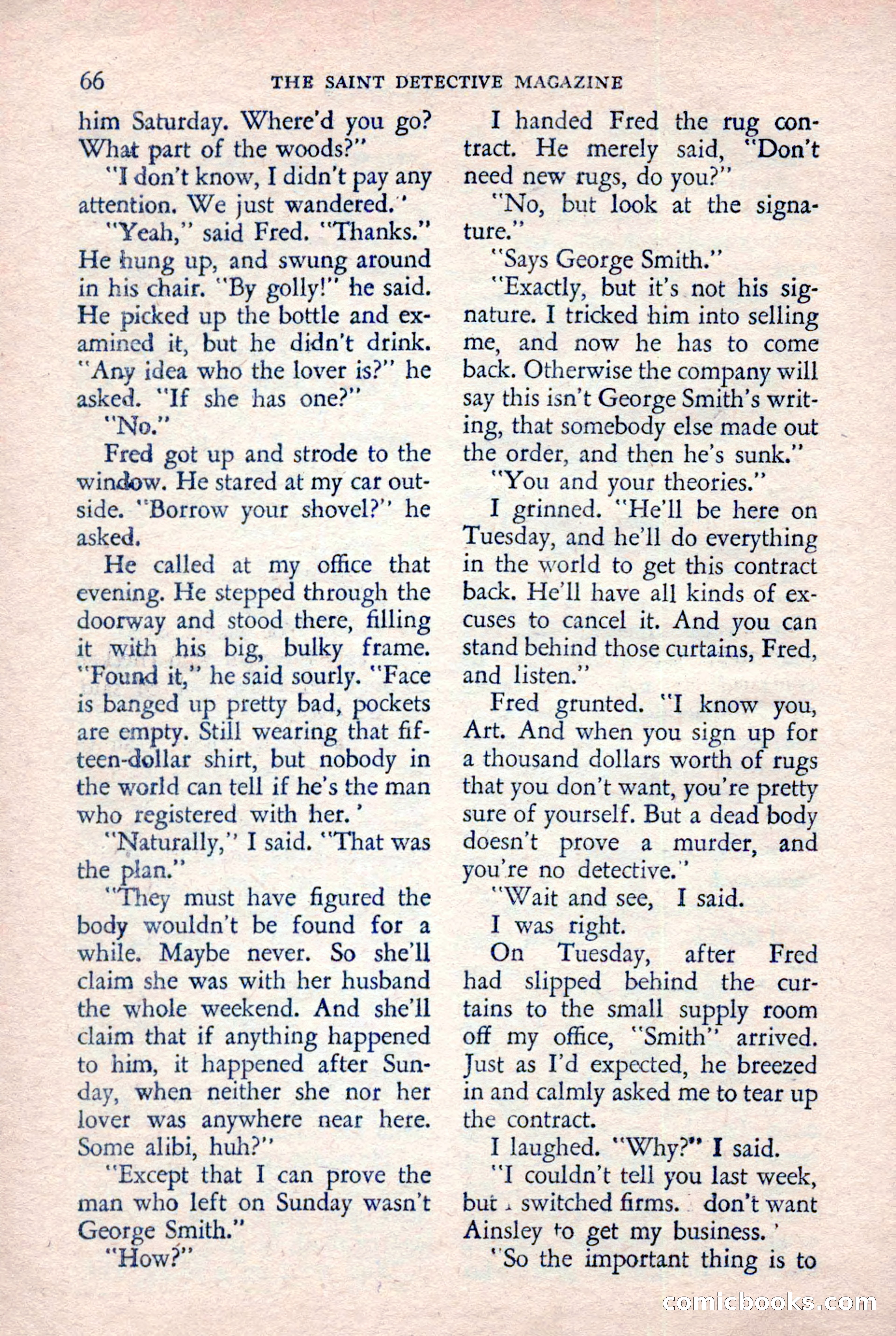 The Saint Detective Magazine — page 68 of 148