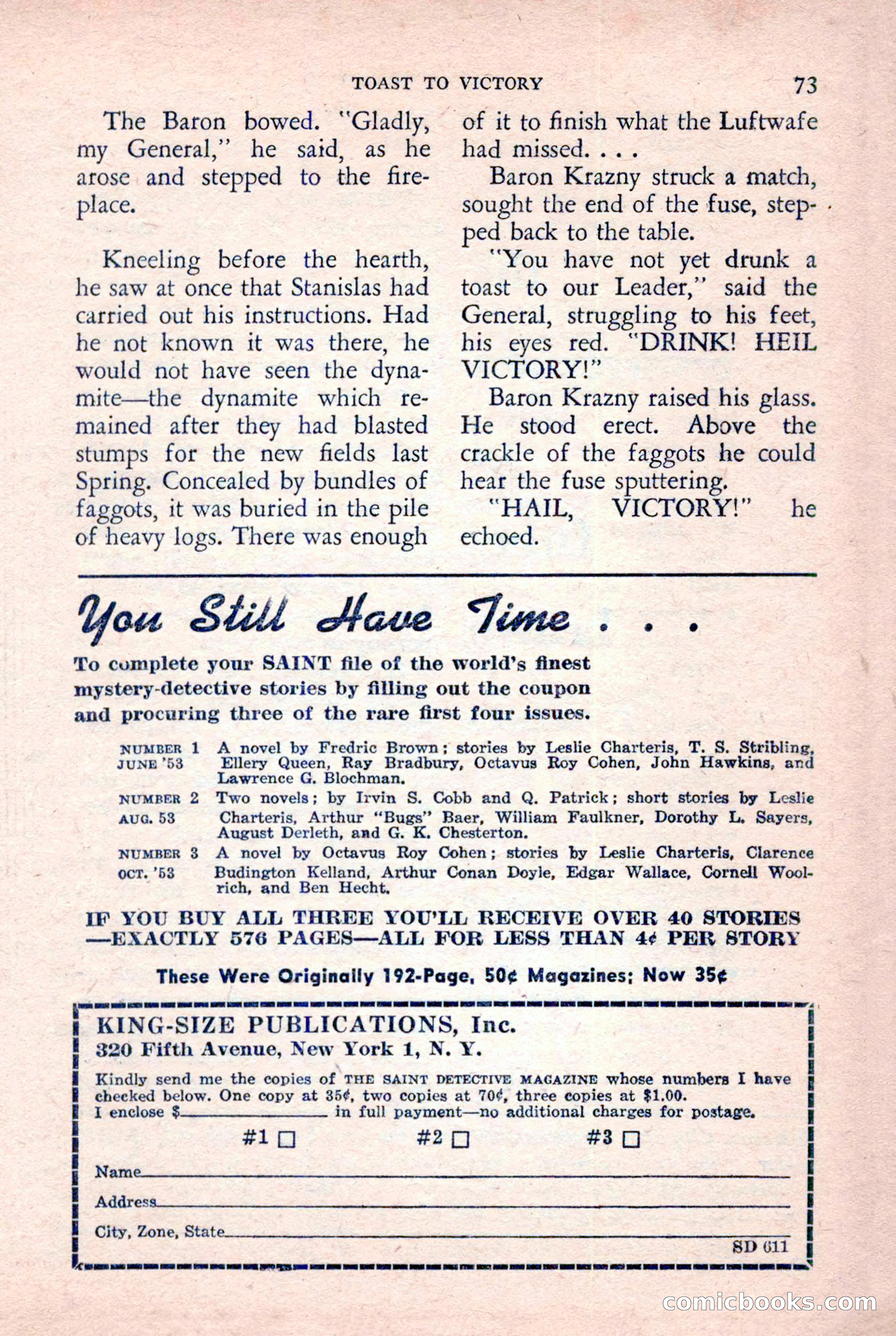 The Saint Detective Magazine — page 75 of 148