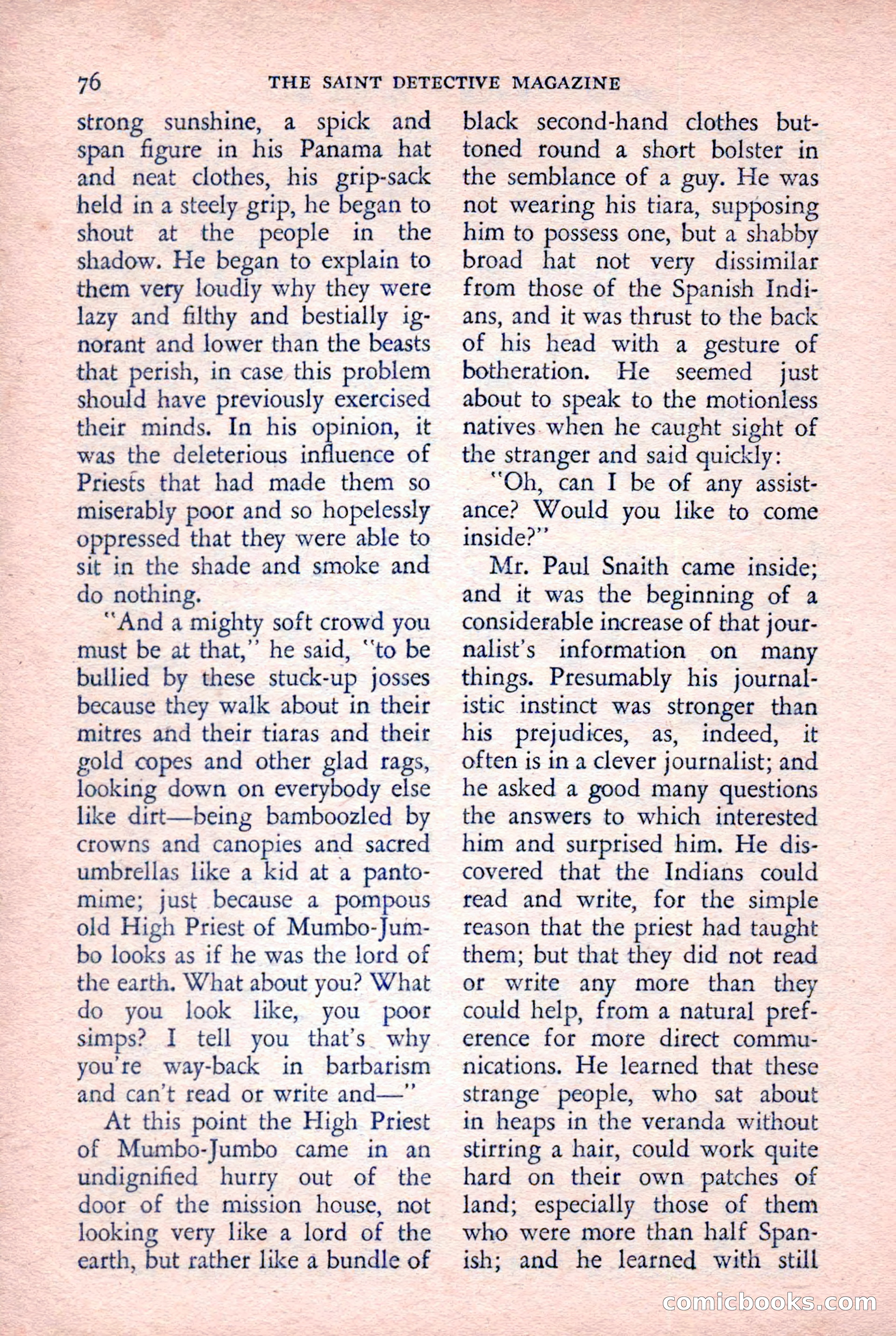 The Saint Detective Magazine — page 78 of 148