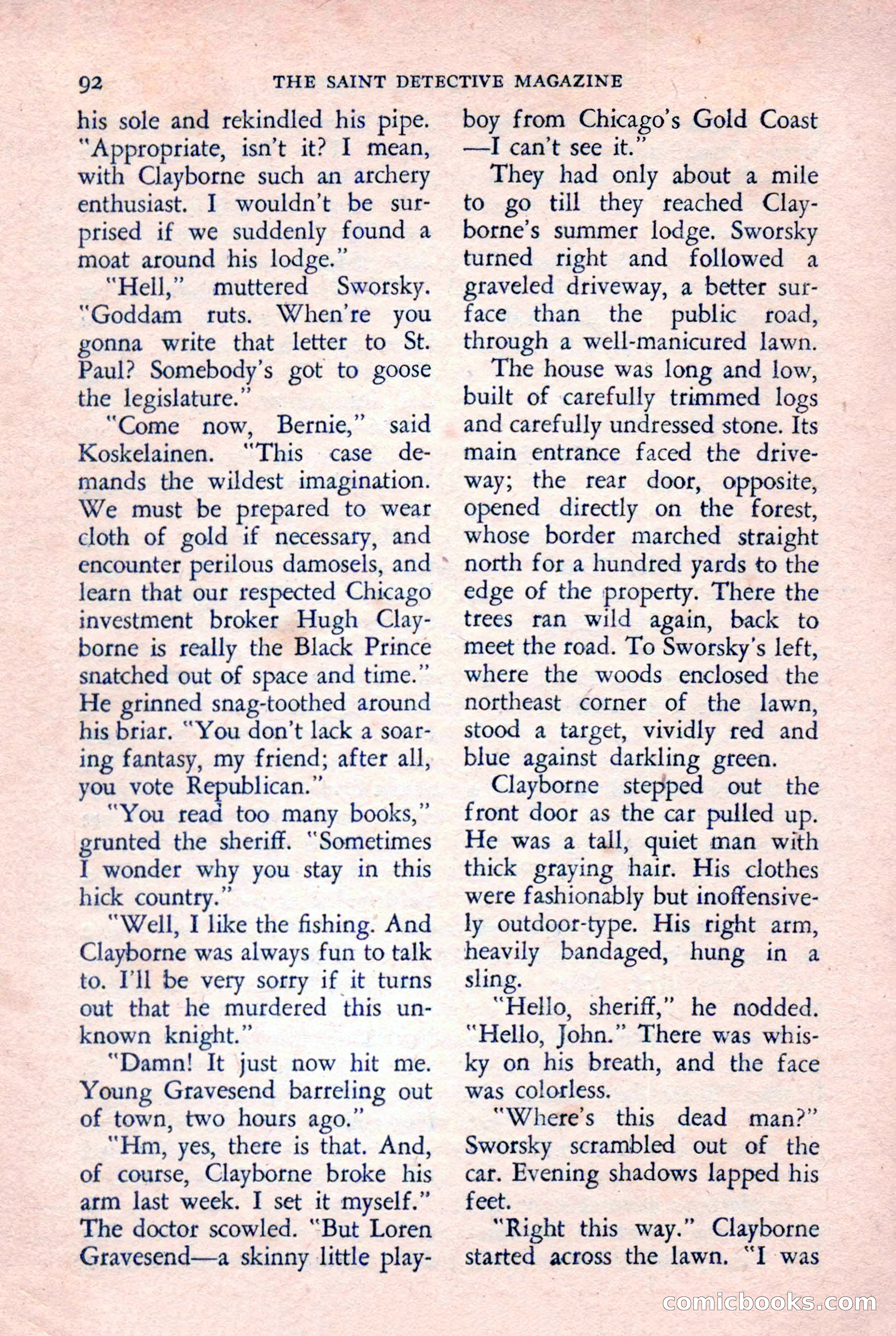 The Saint Detective Magazine — page 94 of 148