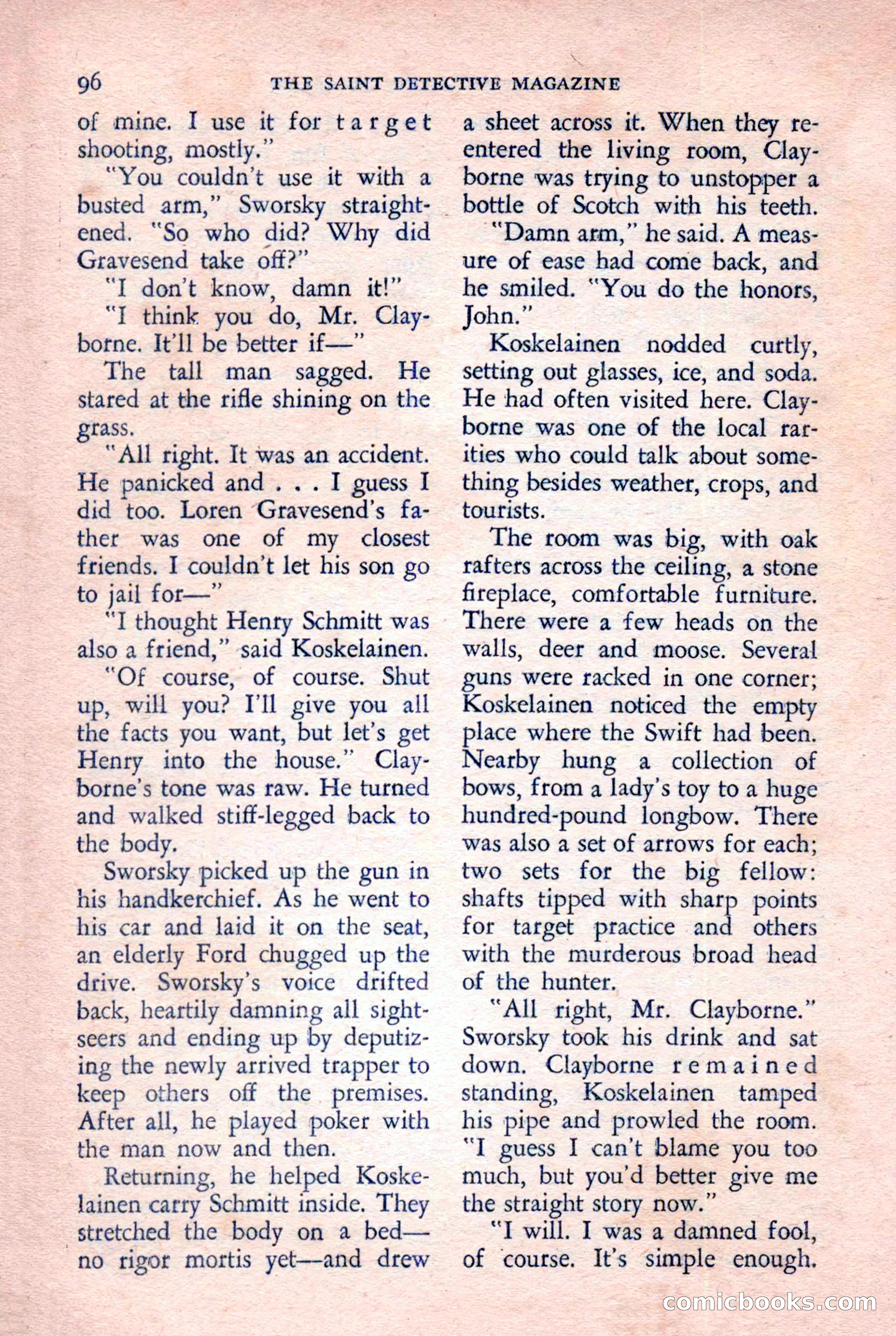 The Saint Detective Magazine — page 98 of 148