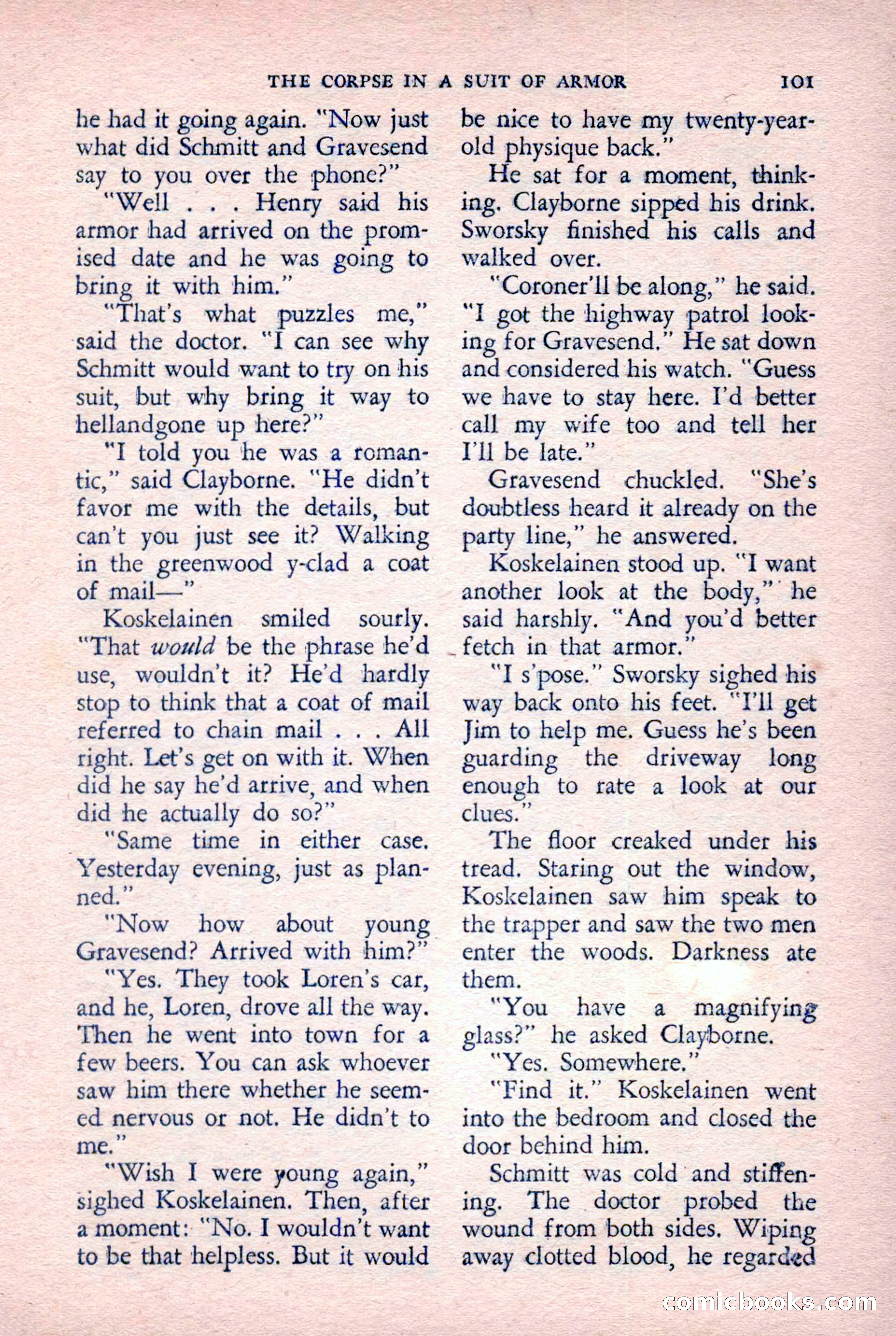 The Saint Detective Magazine — page 103 of 148