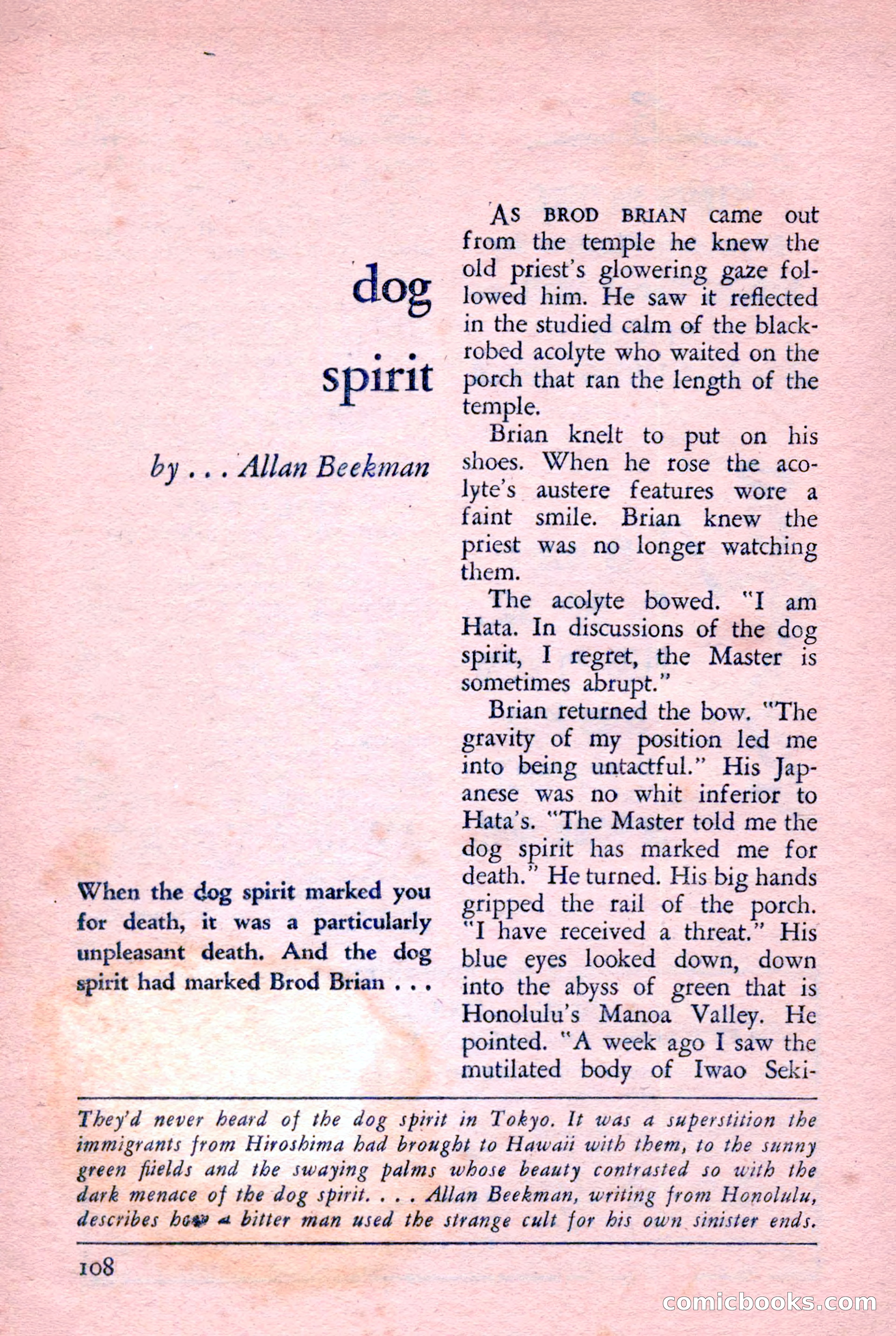 The Saint Detective Magazine — page 110 of 148