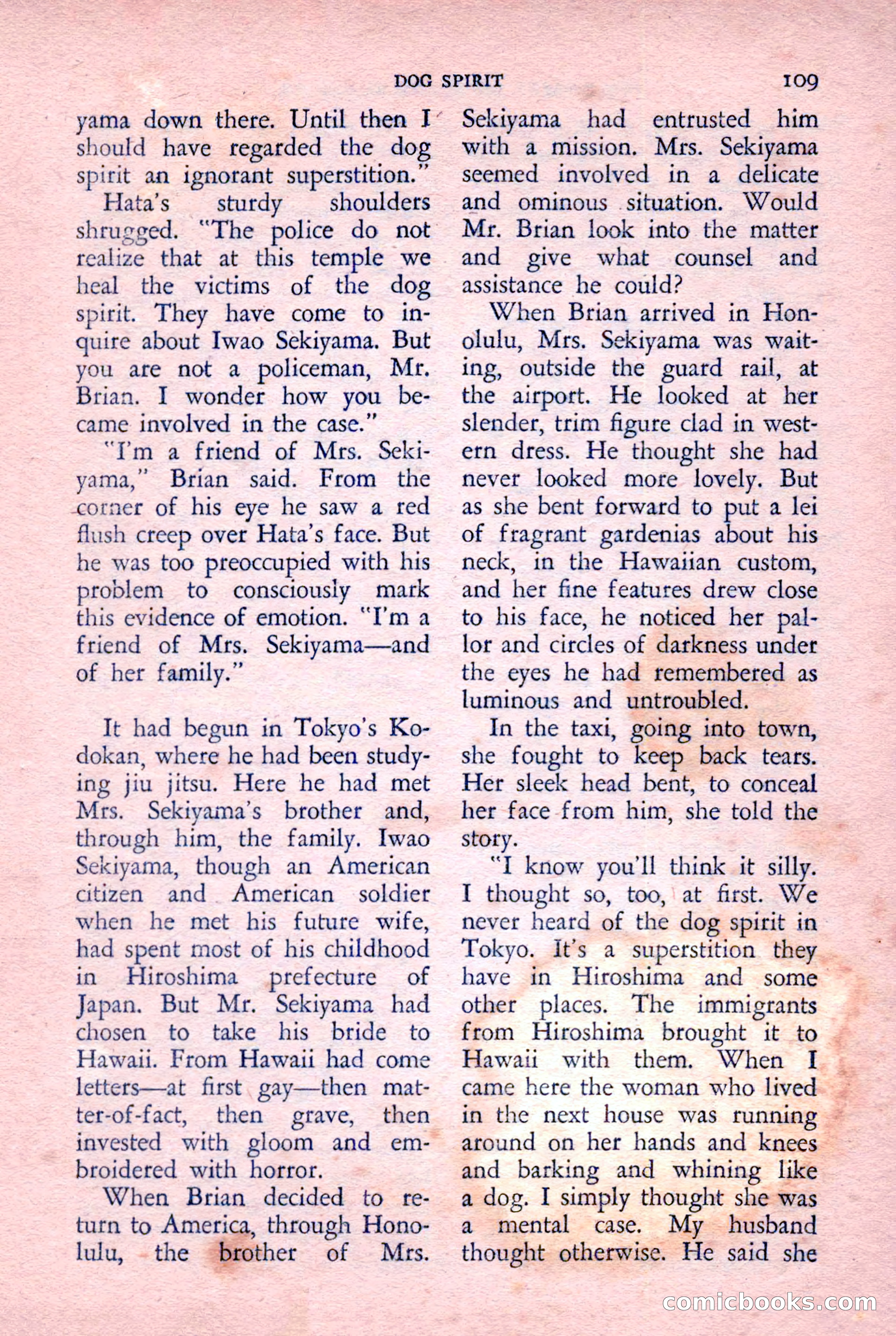 The Saint Detective Magazine — page 111 of 148
