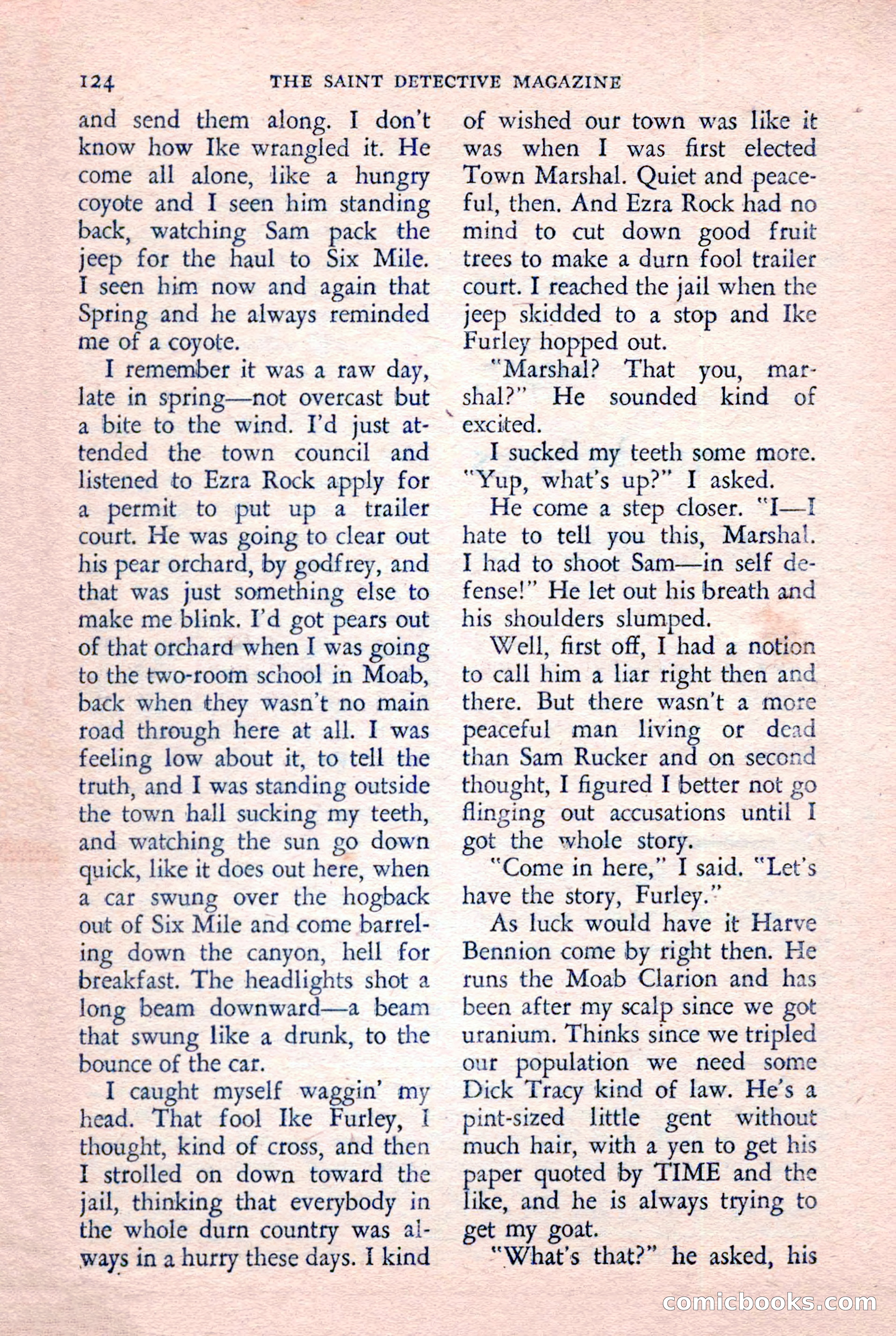 The Saint Detective Magazine — page 126 of 148