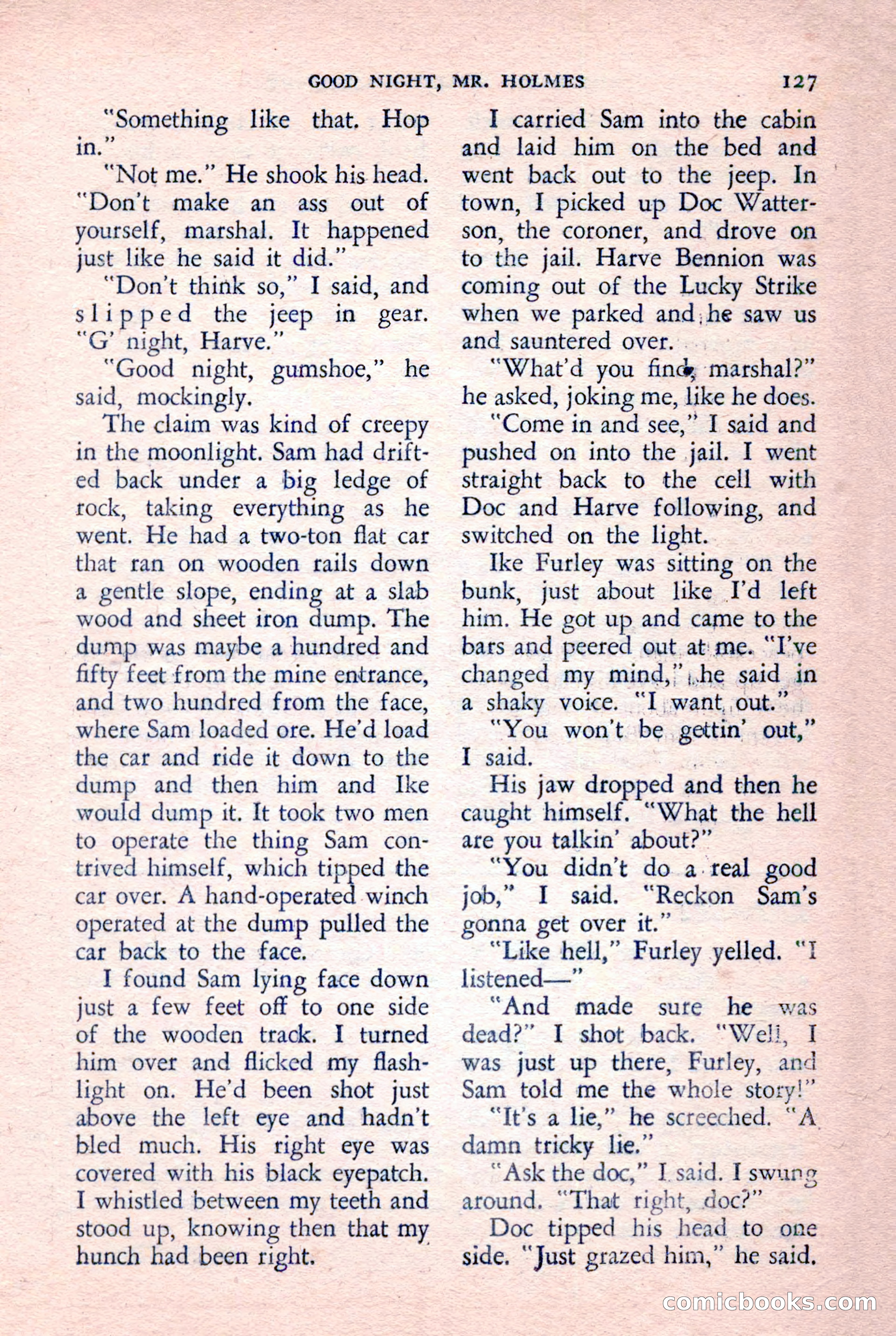 The Saint Detective Magazine — page 129 of 148