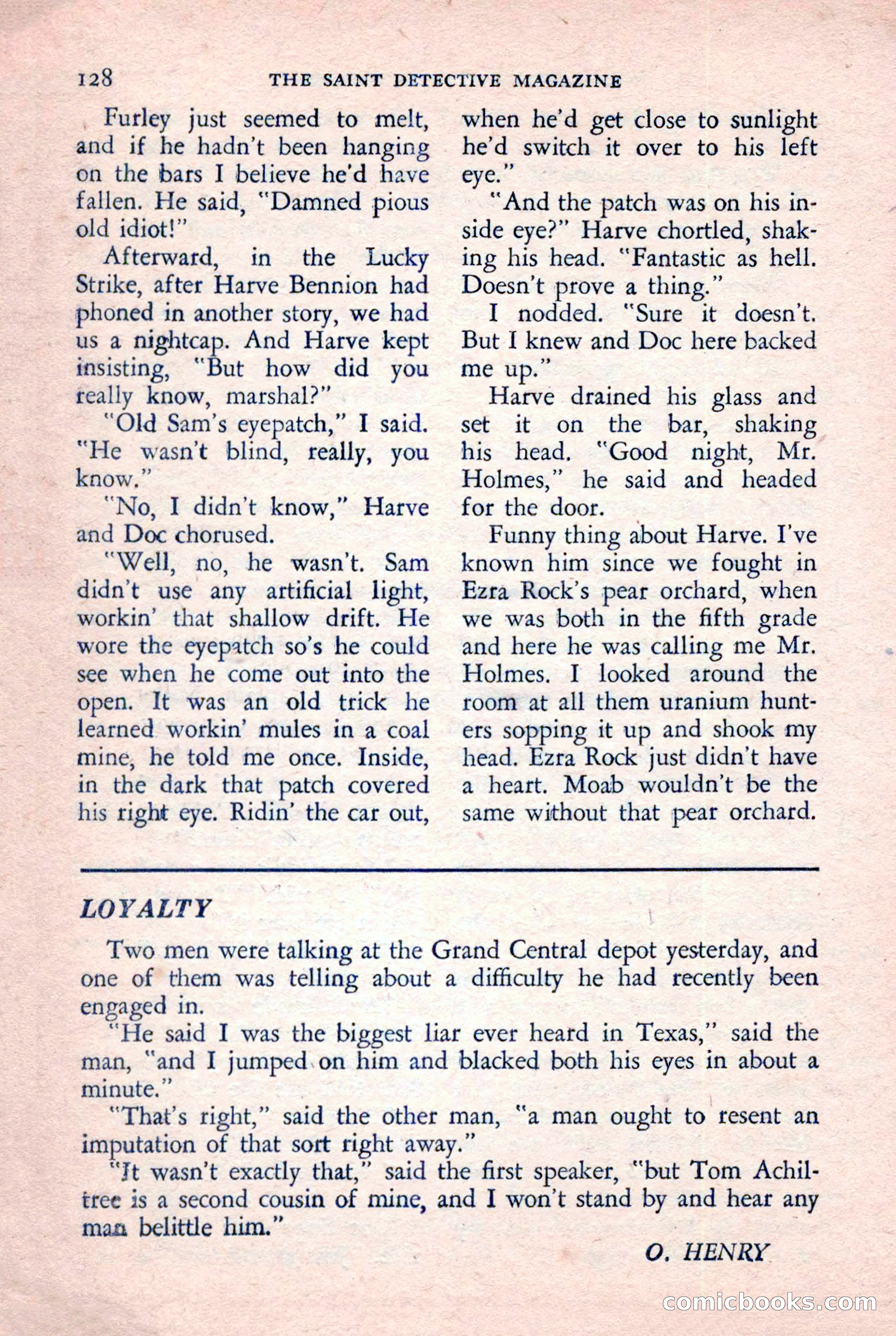 The Saint Detective Magazine — page 130 of 148