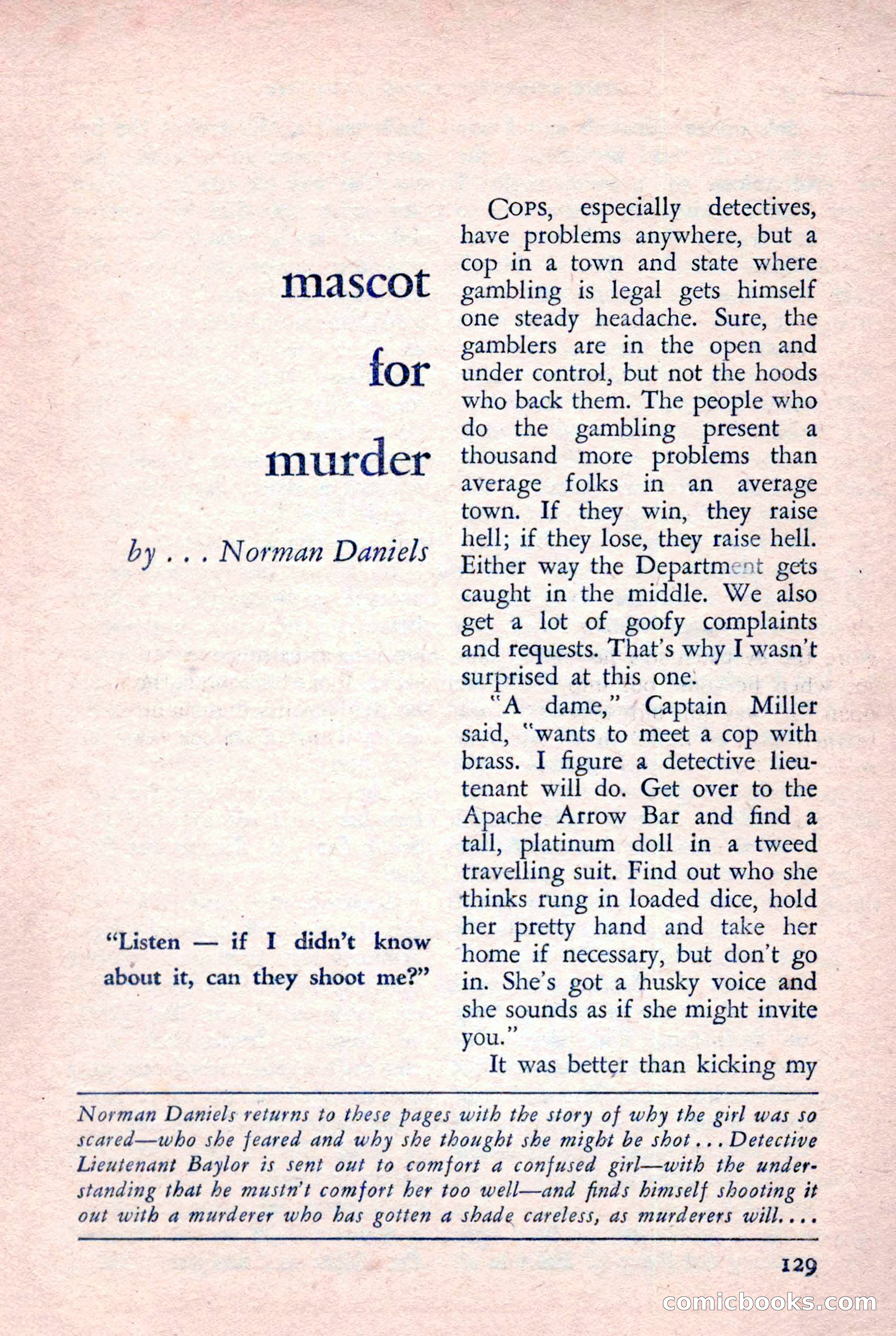 The Saint Detective Magazine — page 131 of 148