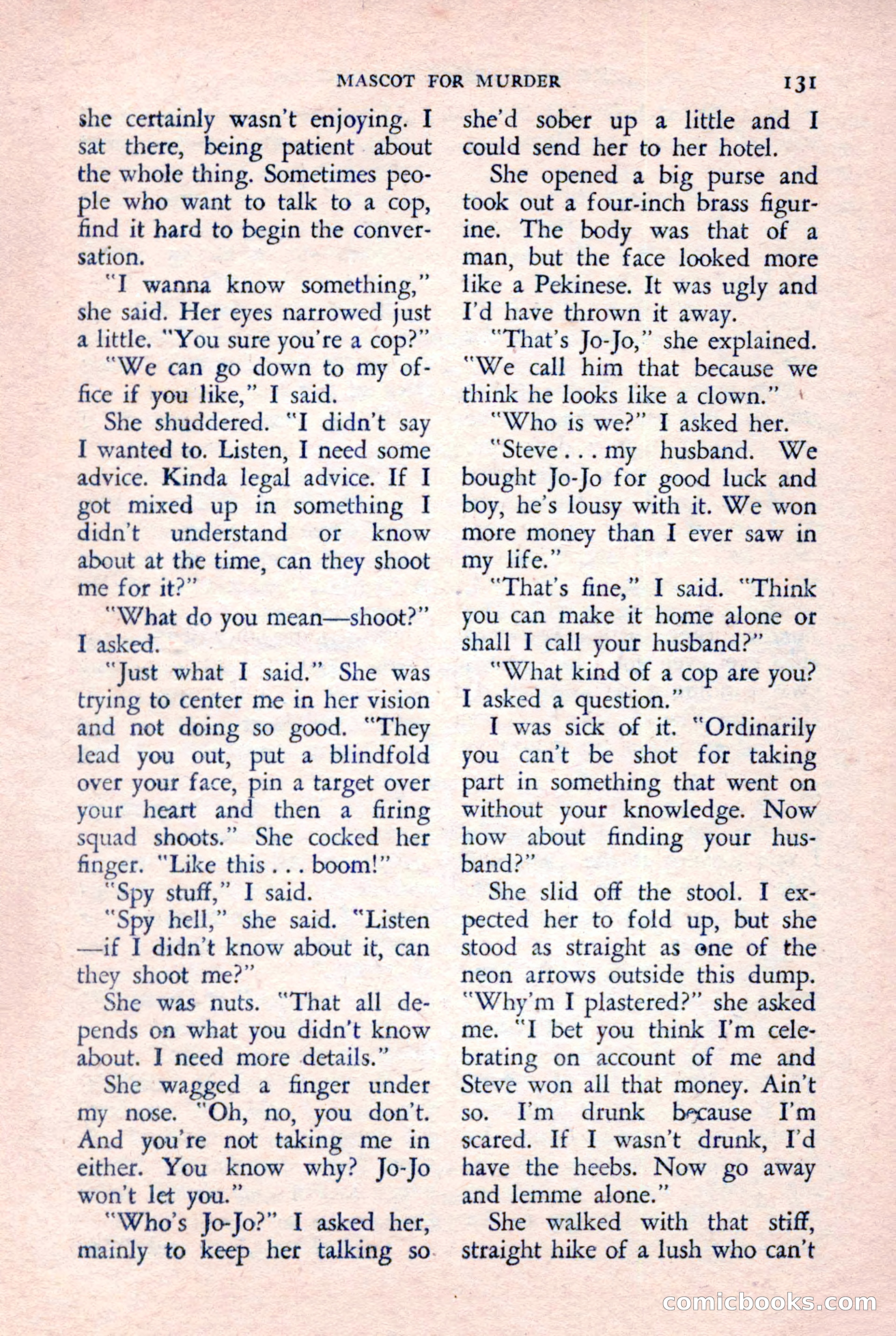 The Saint Detective Magazine — page 133 of 148