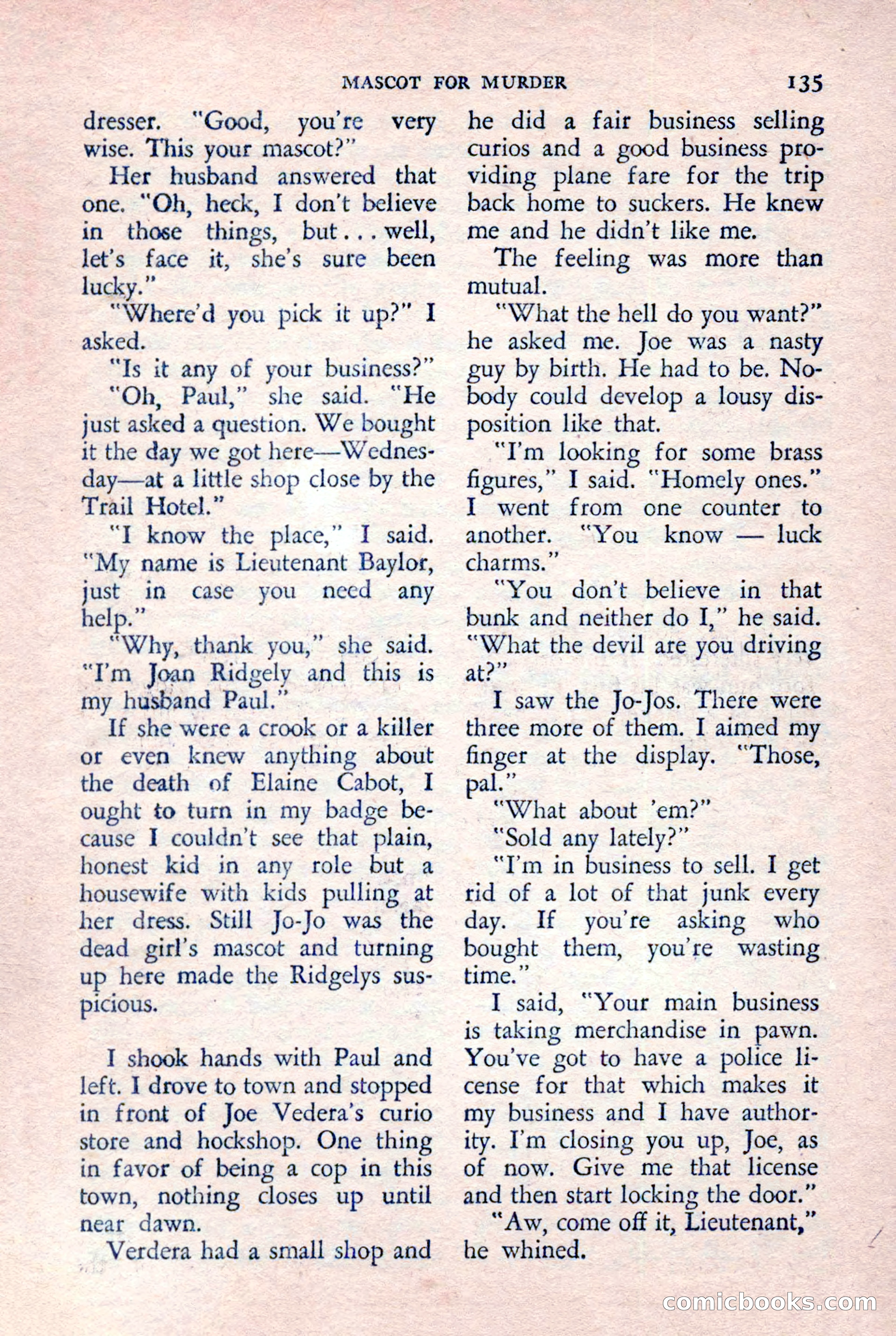 The Saint Detective Magazine — page 137 of 148