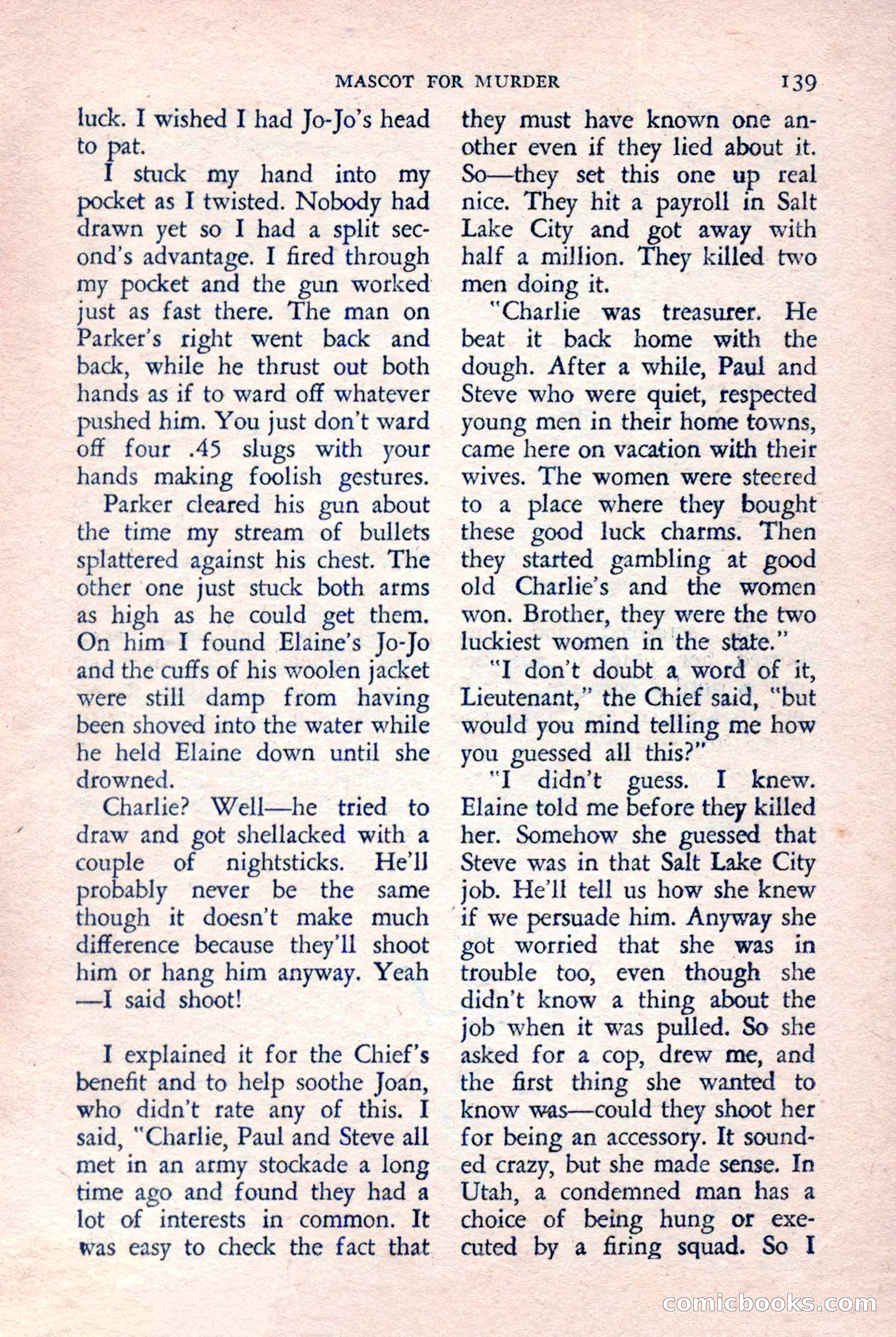 The Saint Detective Magazine — page 141 of 148