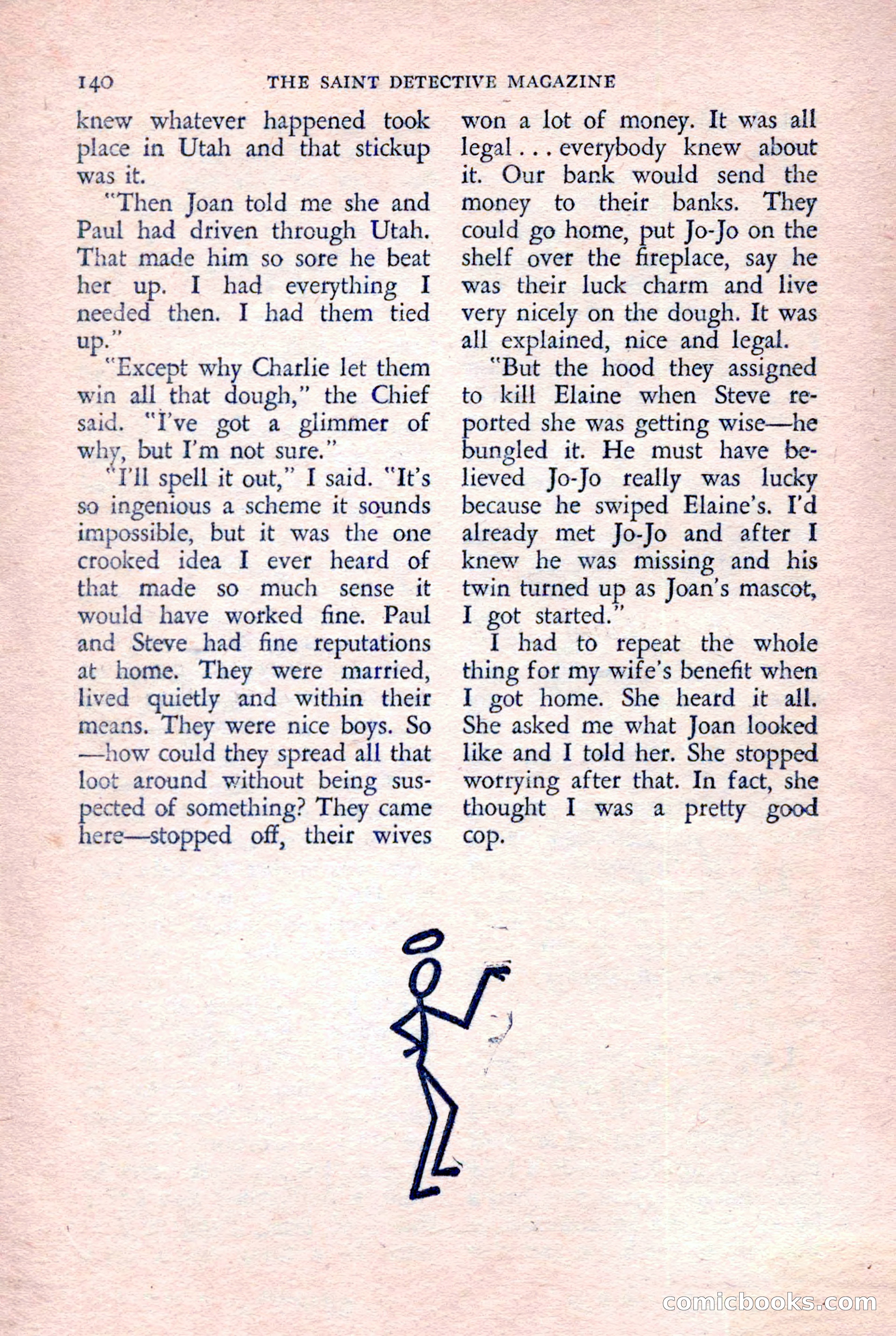 The Saint Detective Magazine — page 142 of 148