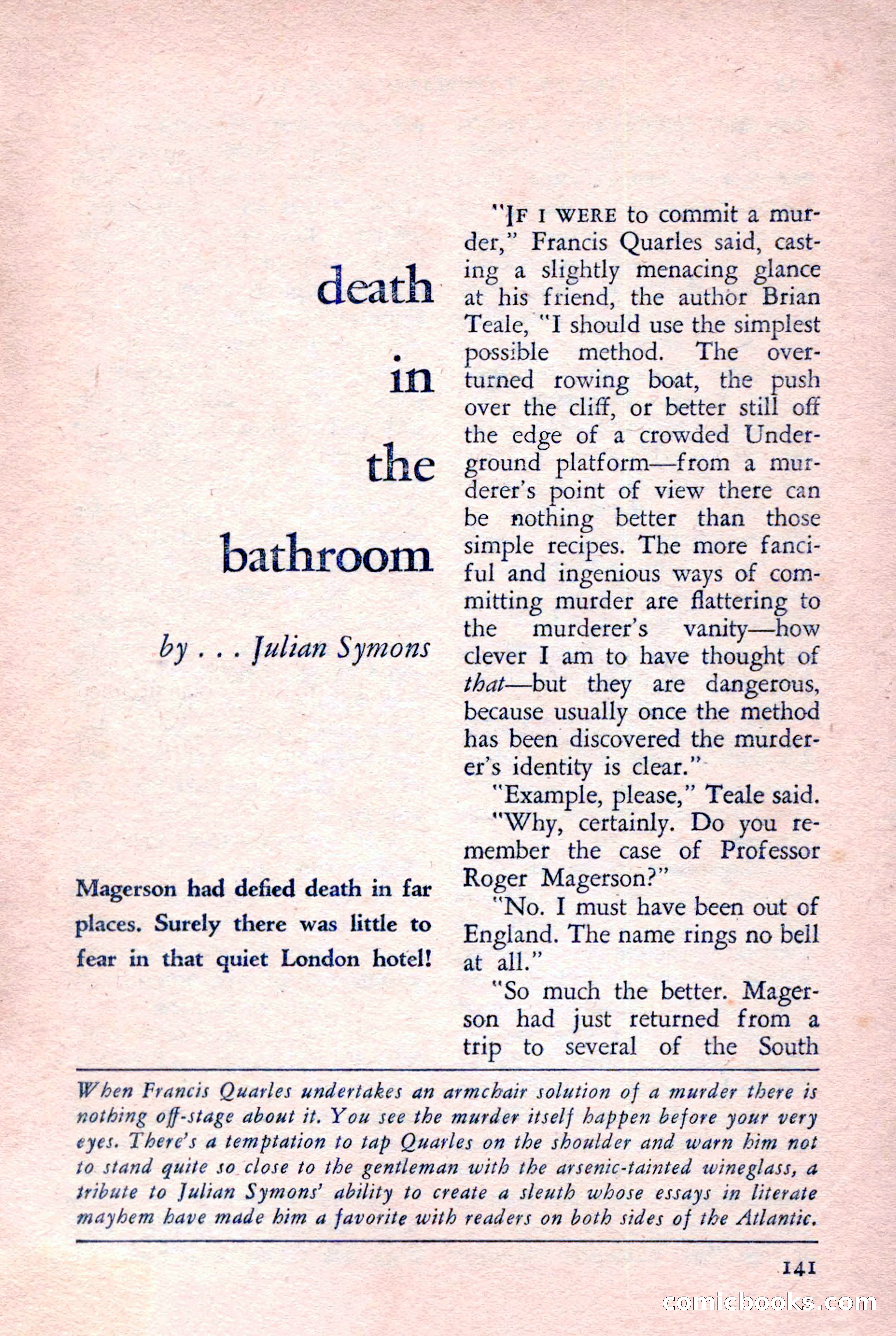 The Saint Detective Magazine — page 143 of 148