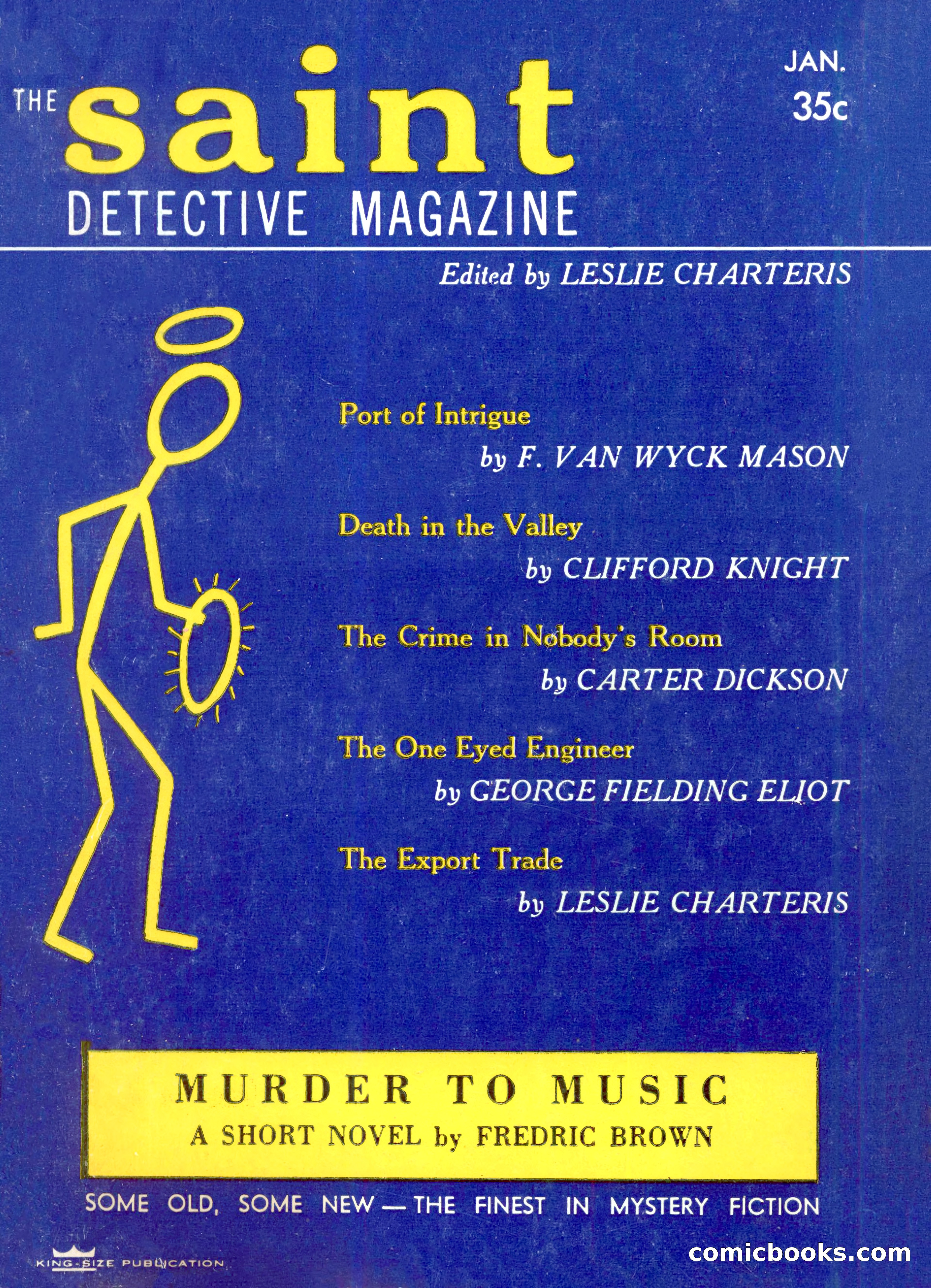 The Saint Detective Magazine, January 1957