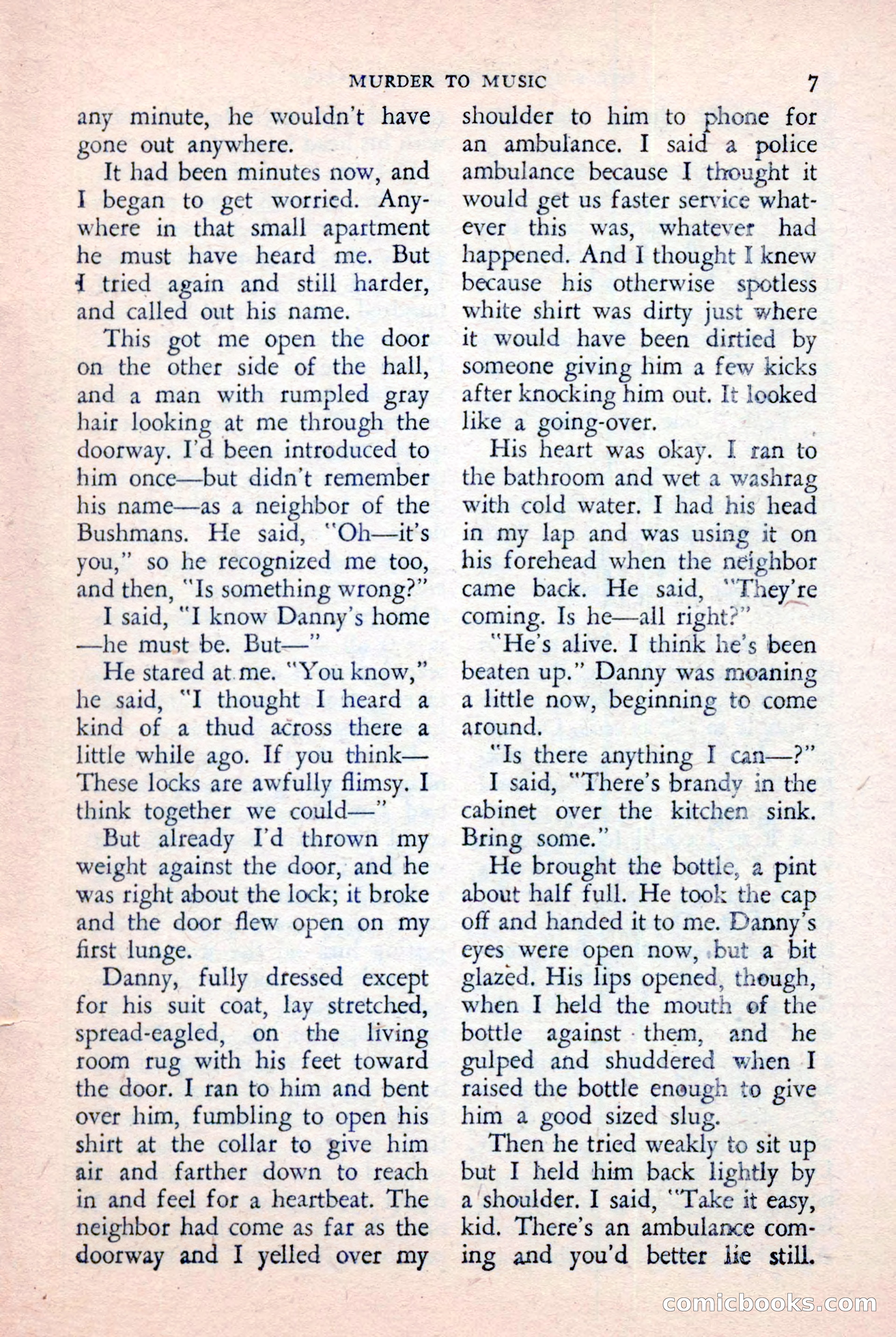 The Saint Detective Magazine, January 1957 — page 9 of 148
