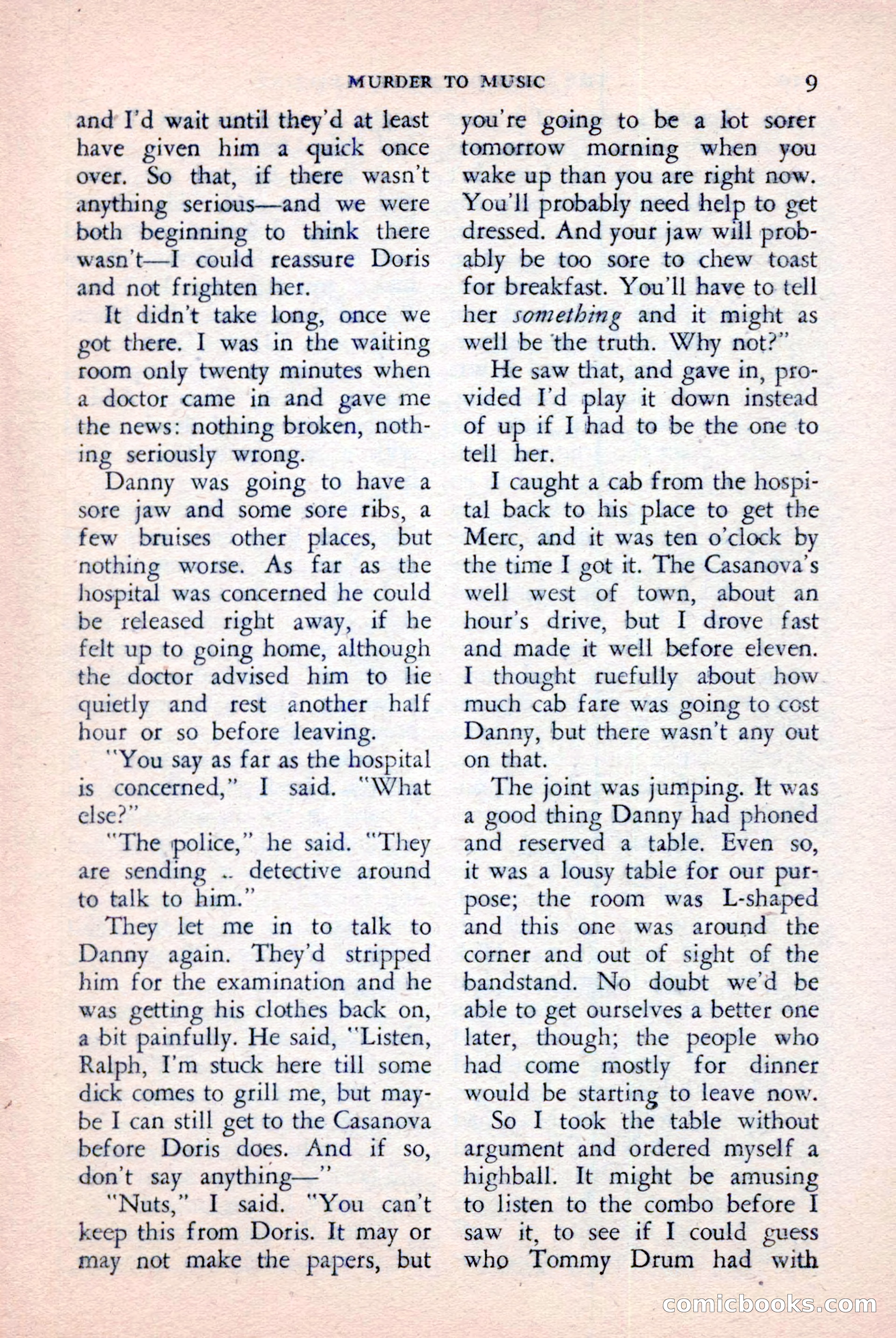 The Saint Detective Magazine, January 1957 — page 11 of 148