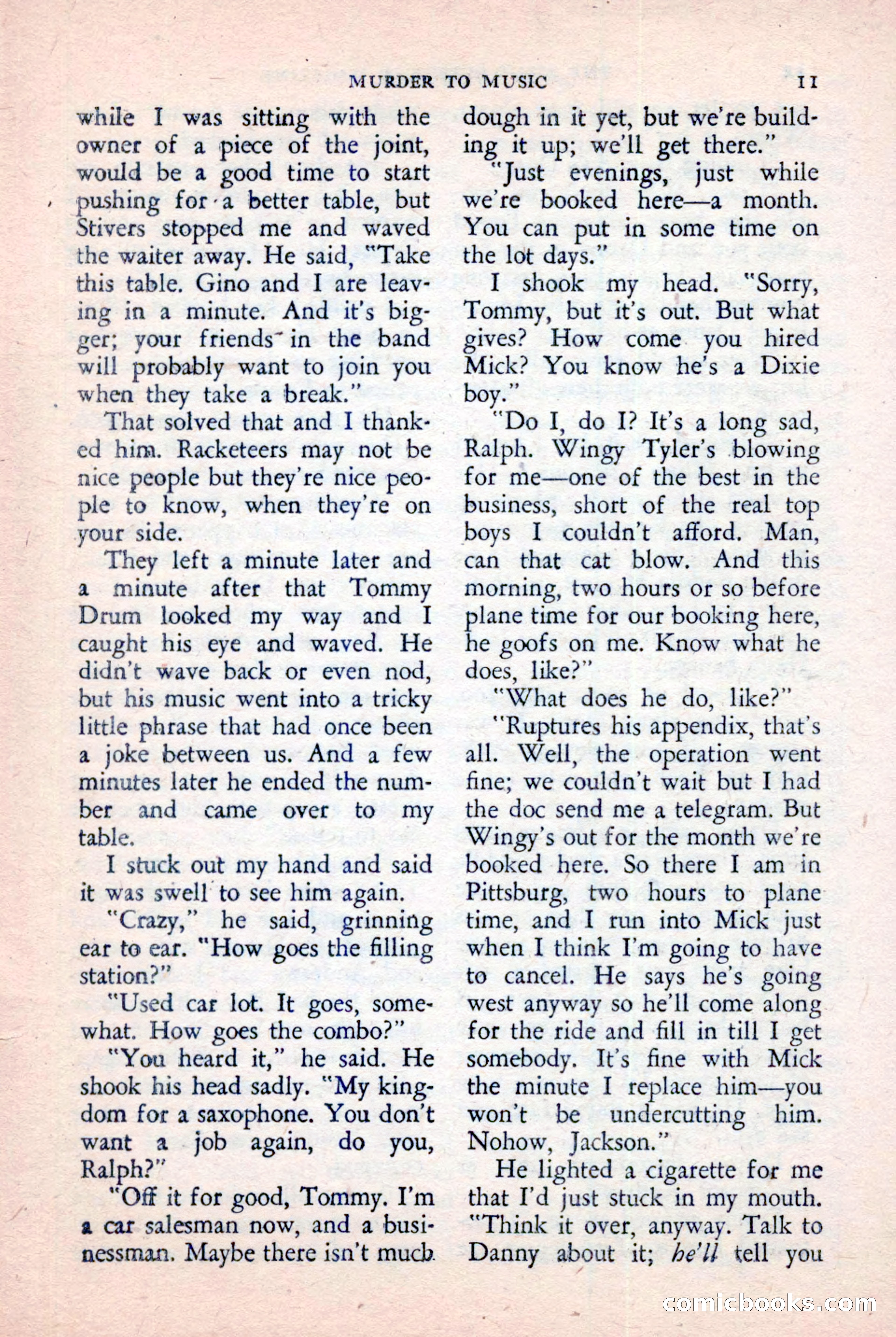 The Saint Detective Magazine, January 1957 — page 13 of 148
