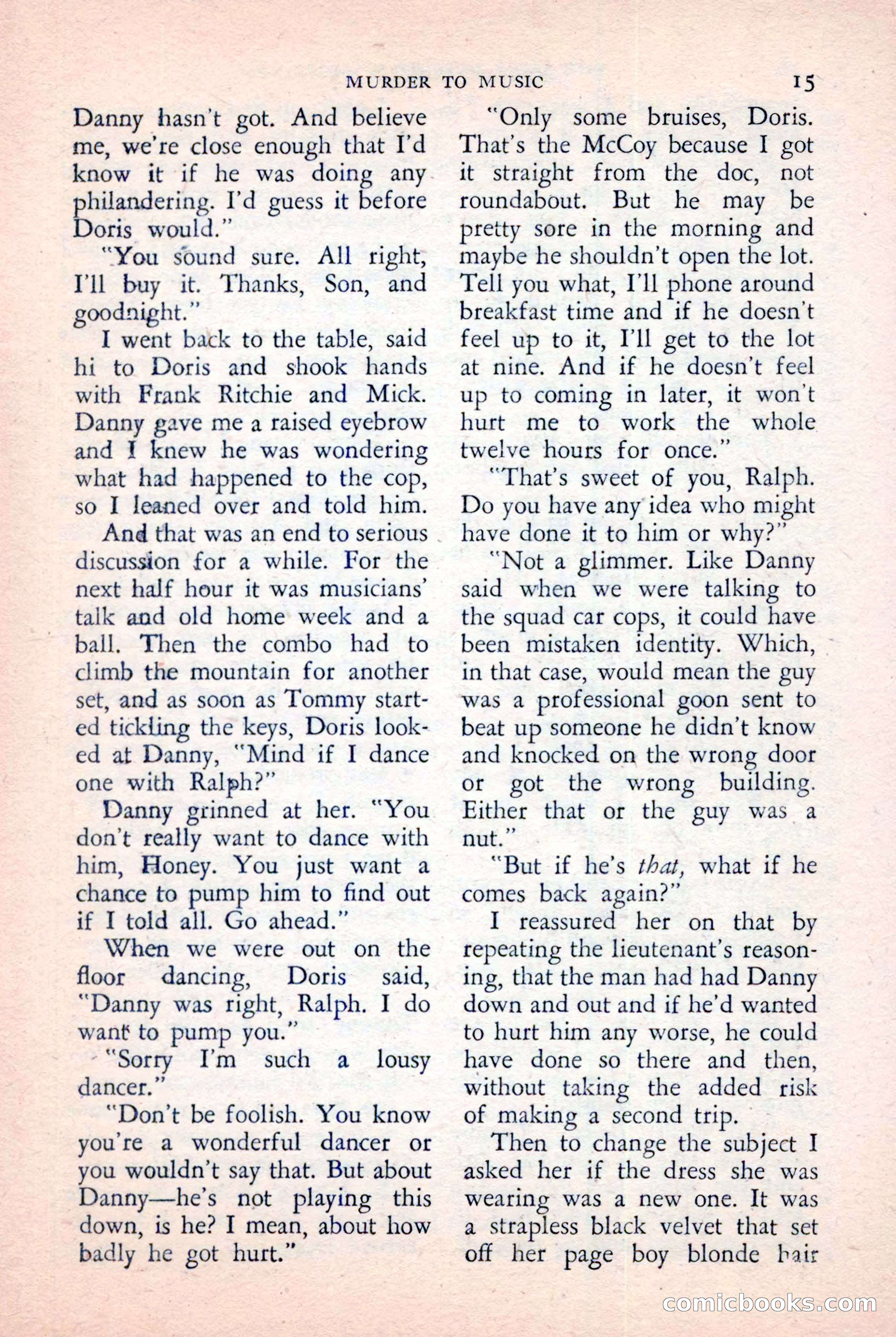 The Saint Detective Magazine, January 1957 — page 17 of 148