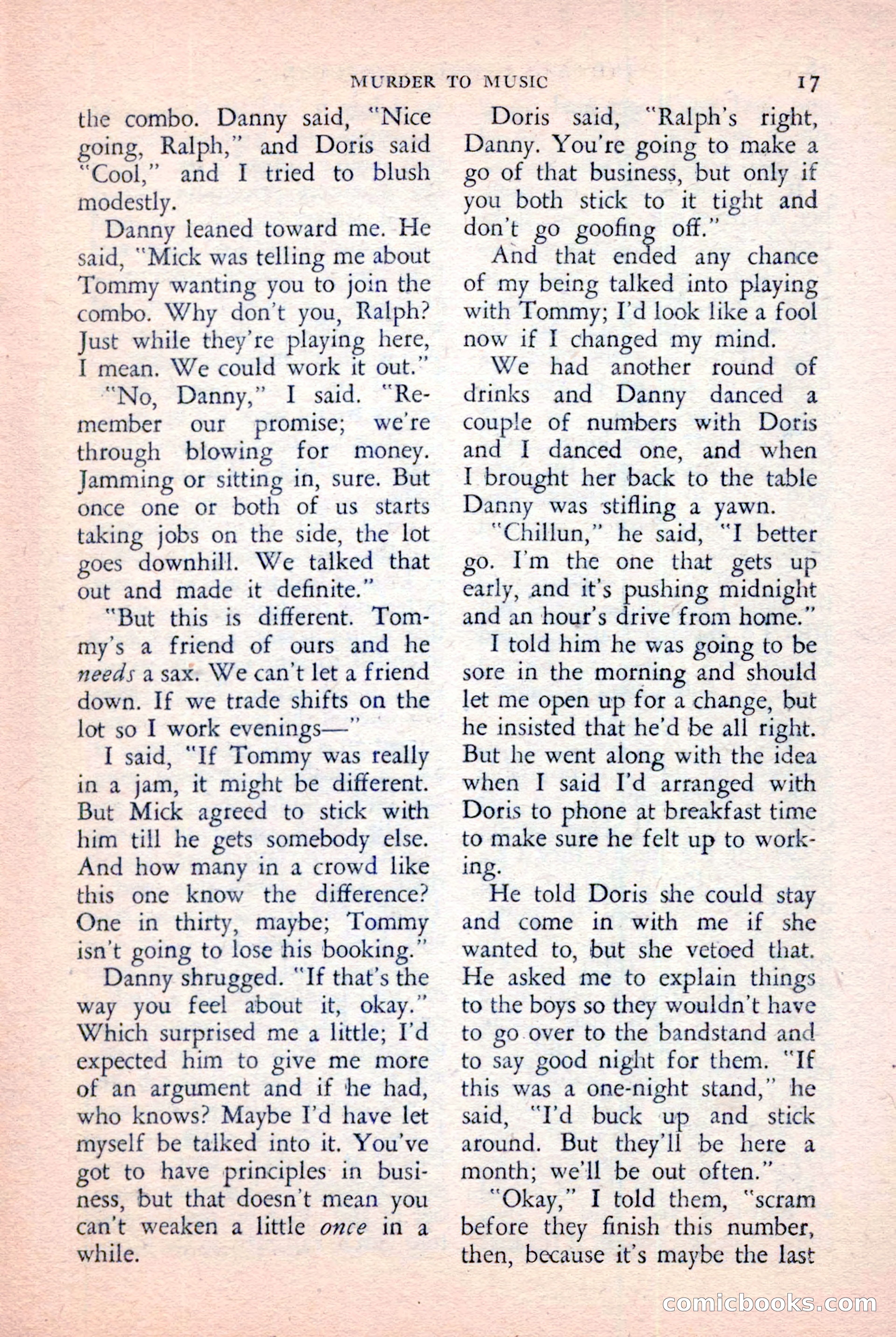 The Saint Detective Magazine, January 1957 — page 19 of 148