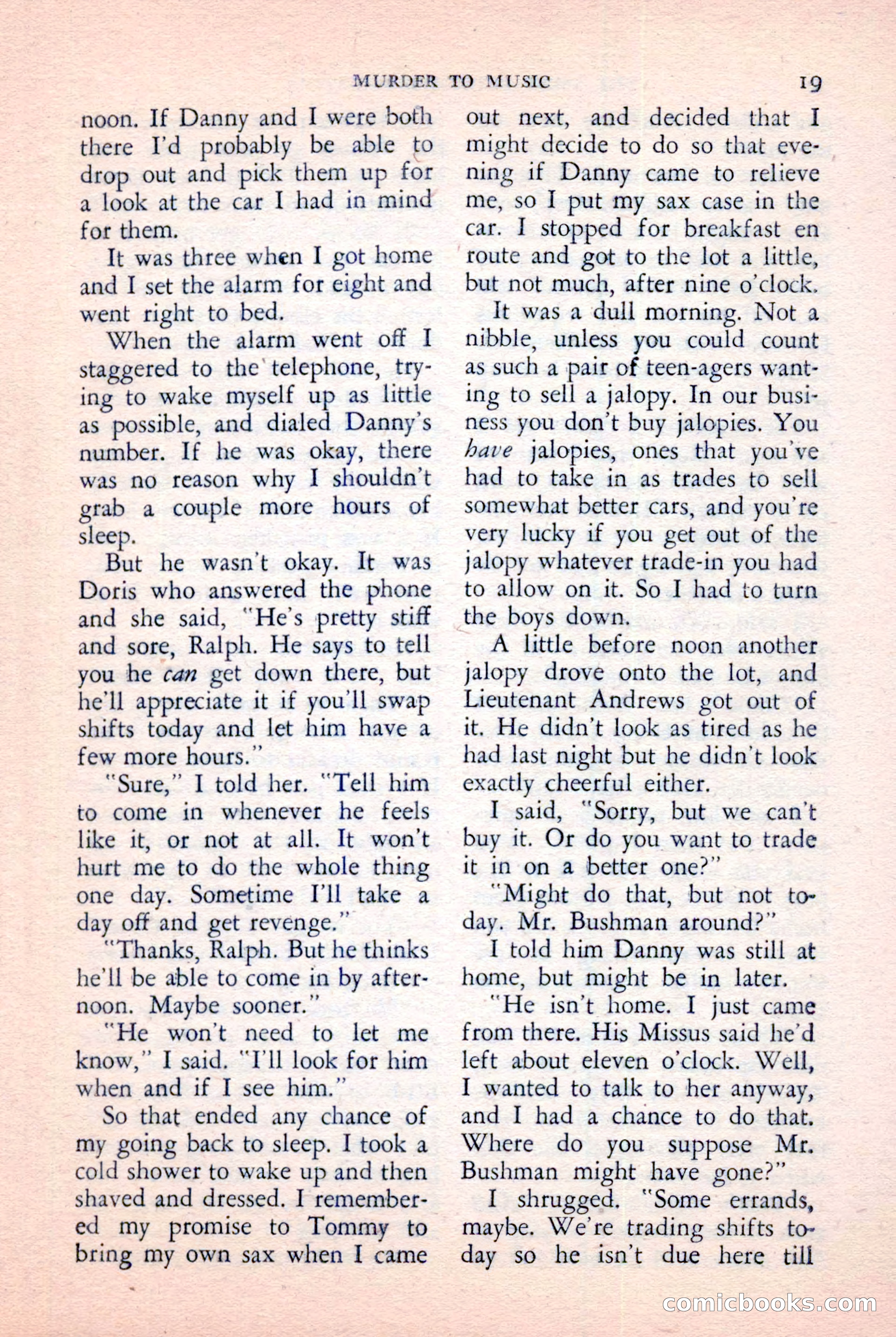The Saint Detective Magazine, January 1957 — page 21 of 148