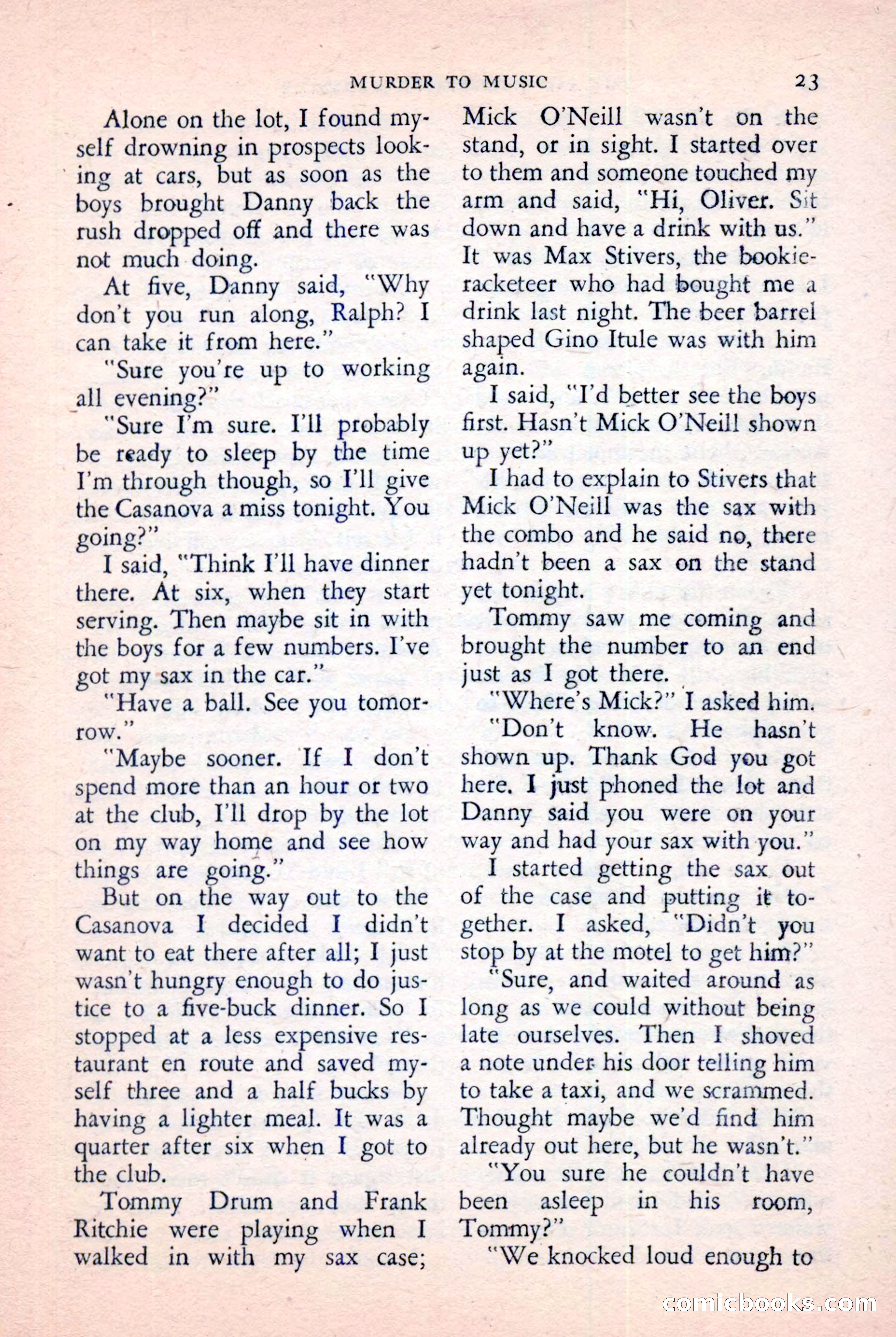 The Saint Detective Magazine, January 1957 — page 25 of 148