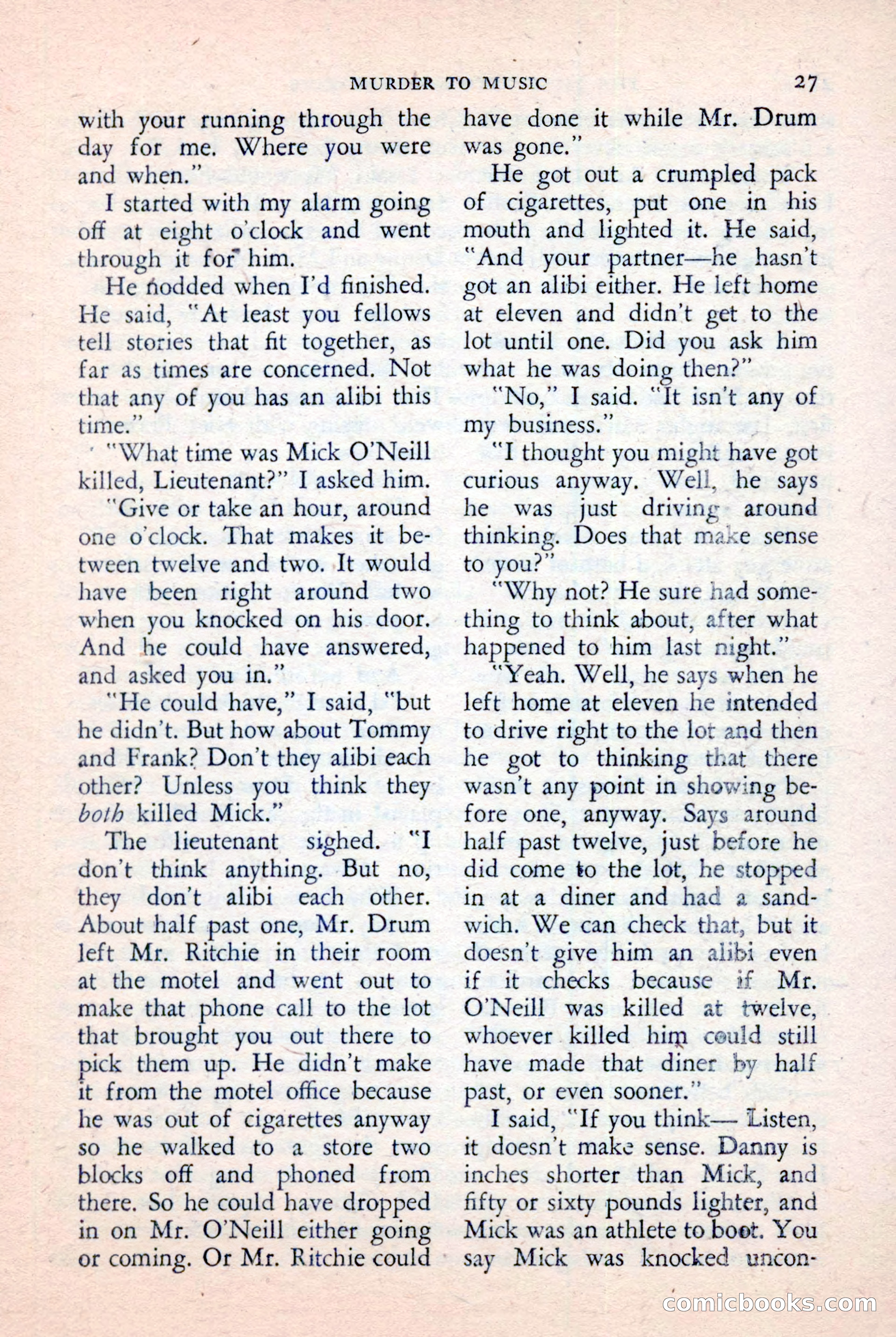 The Saint Detective Magazine, January 1957 — page 29 of 148