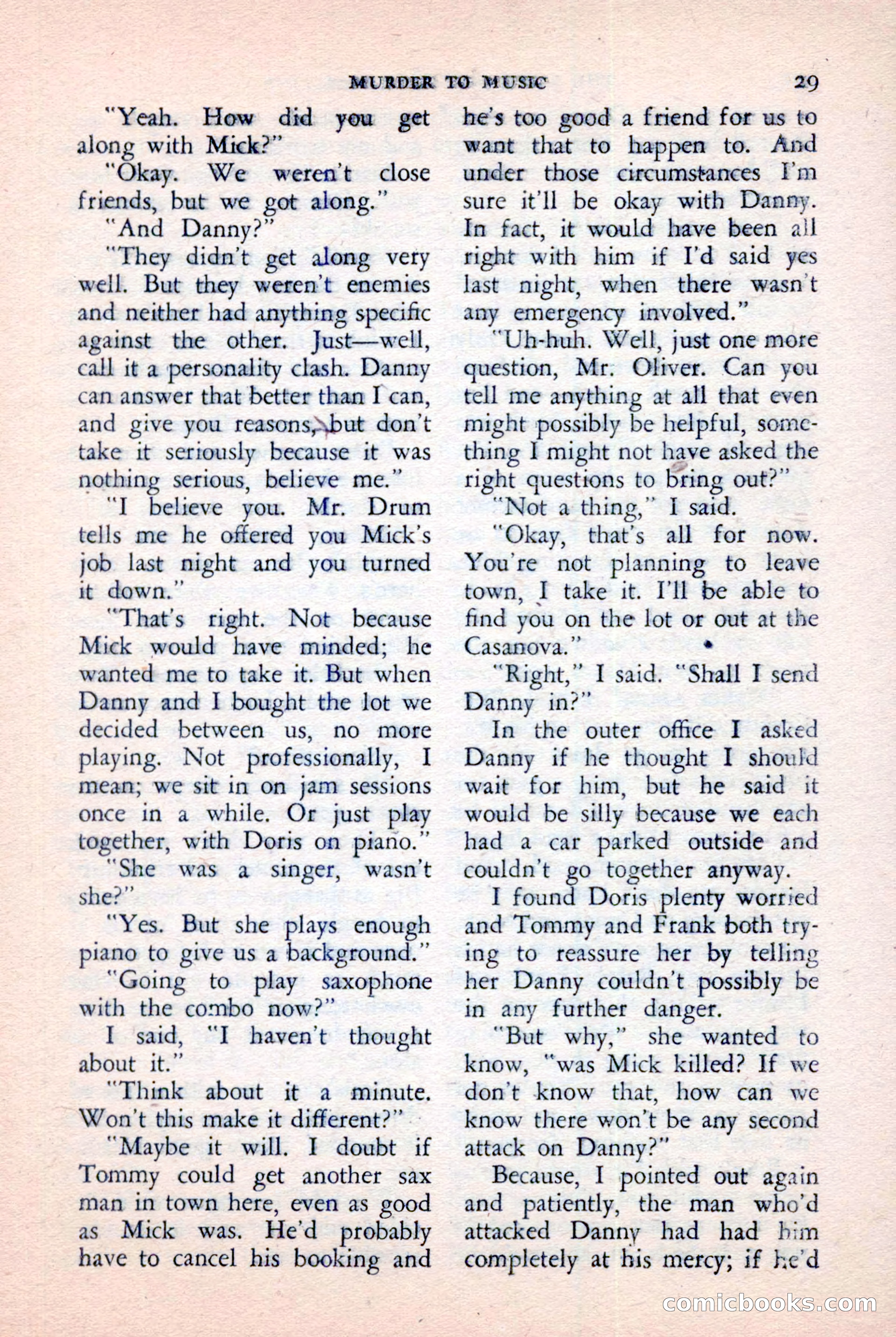 The Saint Detective Magazine, January 1957 — page 31 of 148