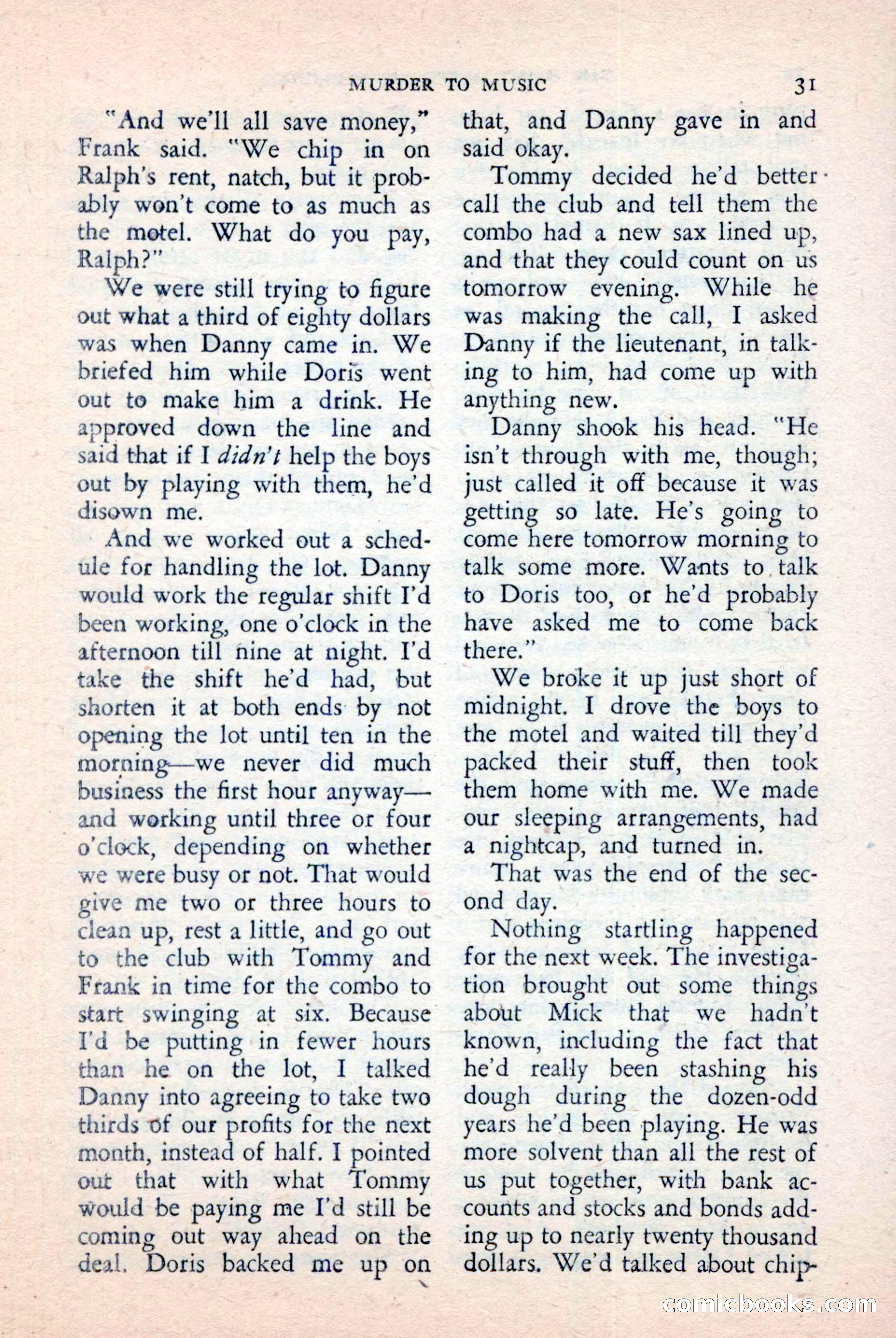 The Saint Detective Magazine, January 1957 — page 33 of 148