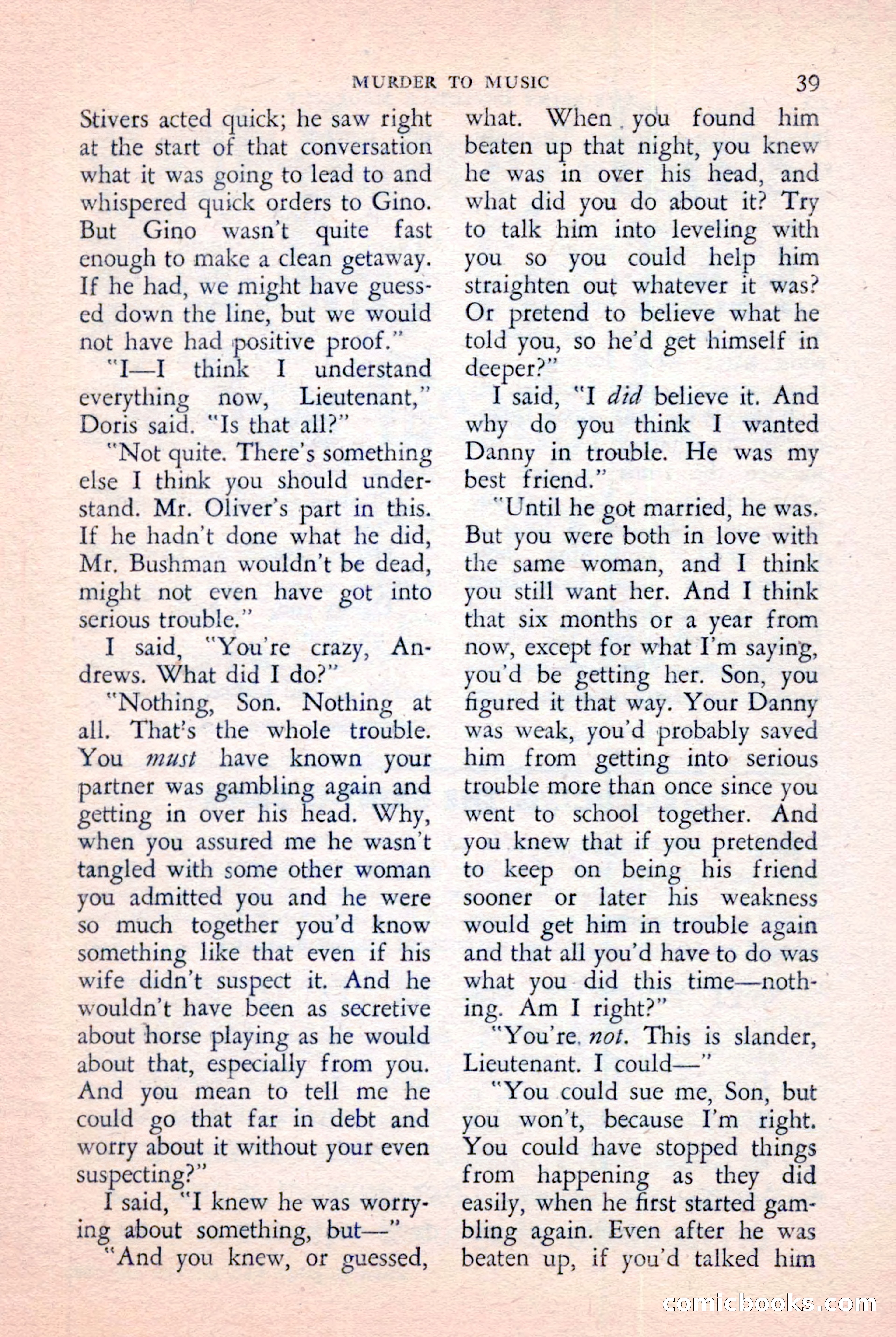 The Saint Detective Magazine, January 1957 — page 41 of 148