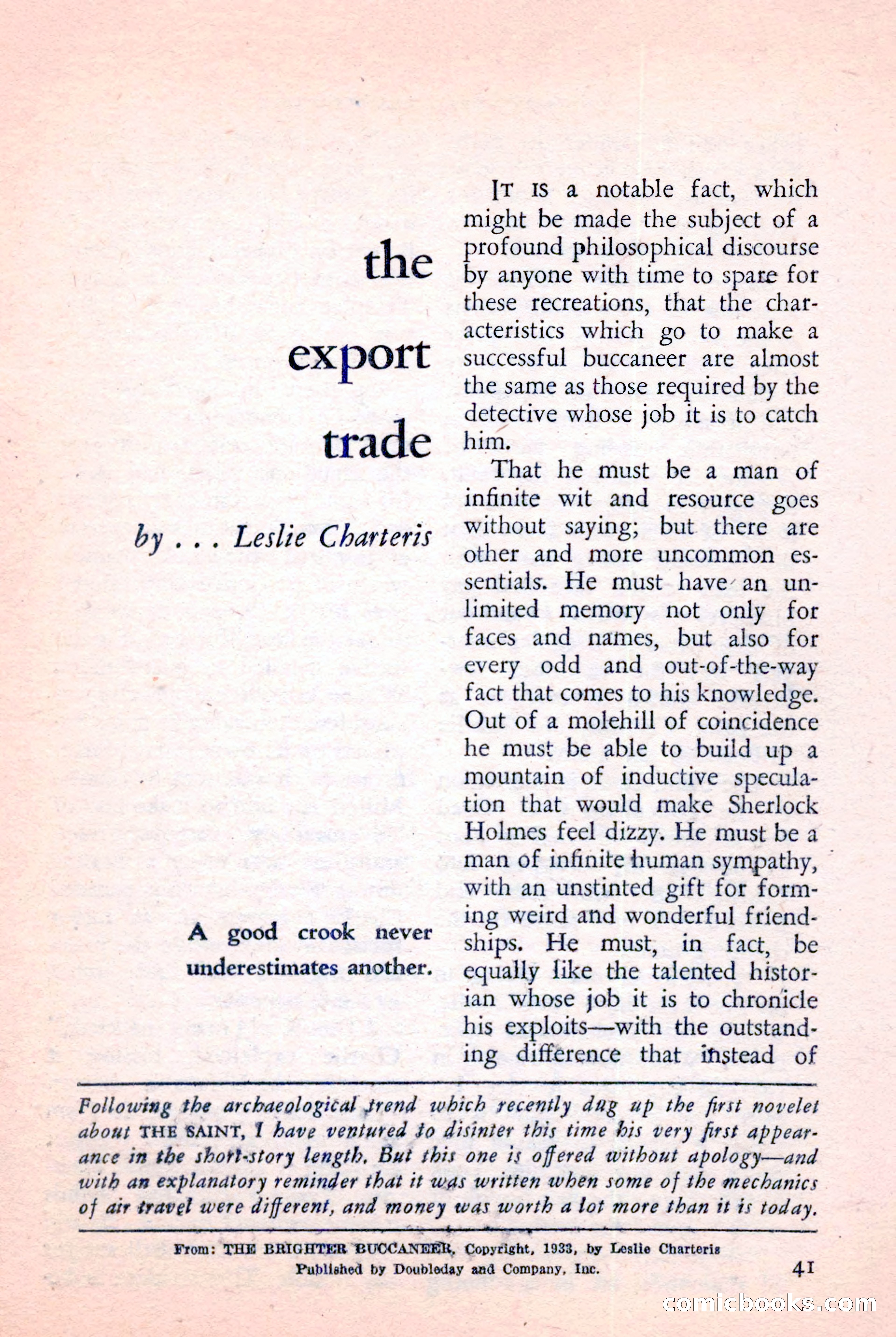 The Saint Detective Magazine, January 1957 — page 43 of 148