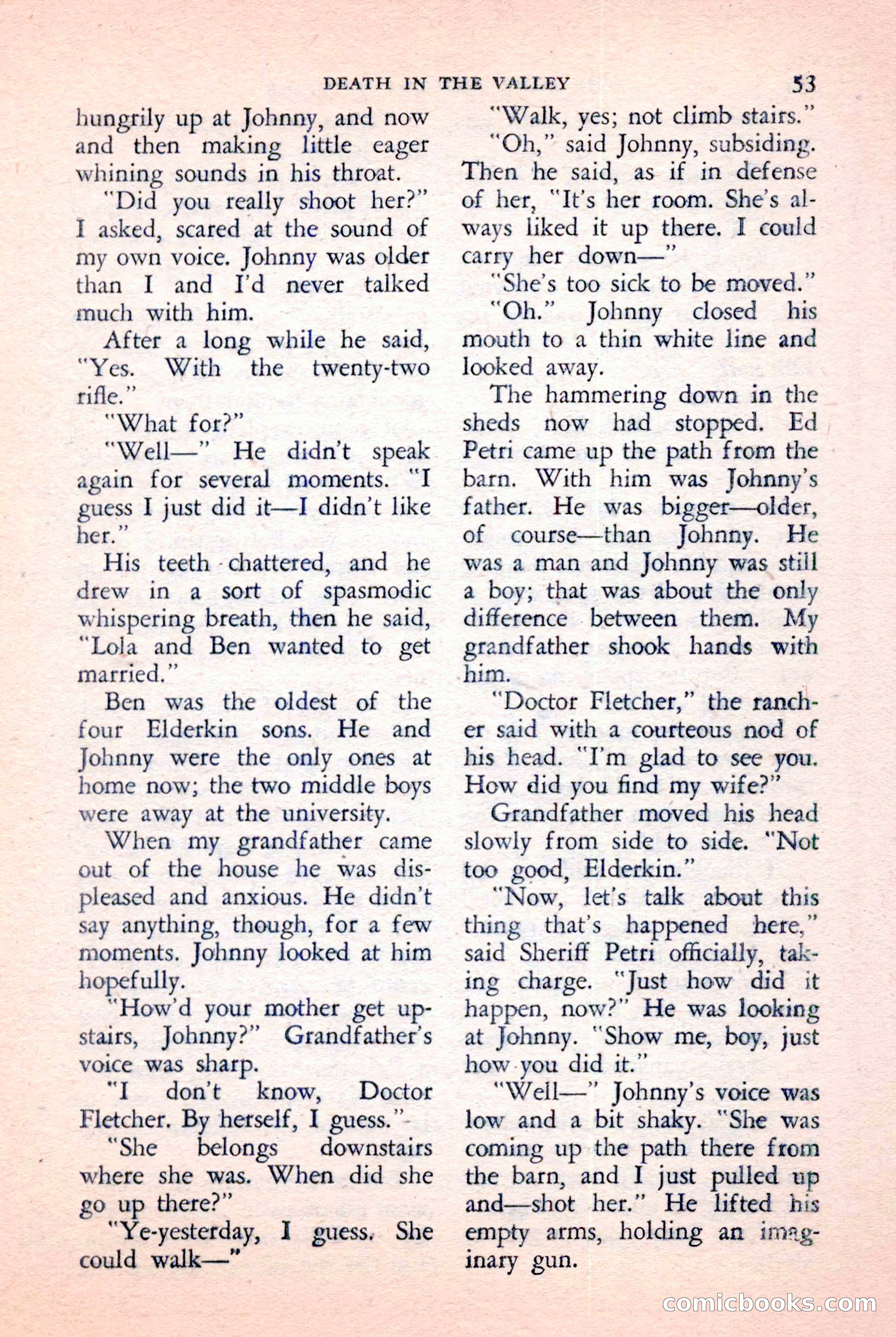 The Saint Detective Magazine, January 1957 — page 55 of 148