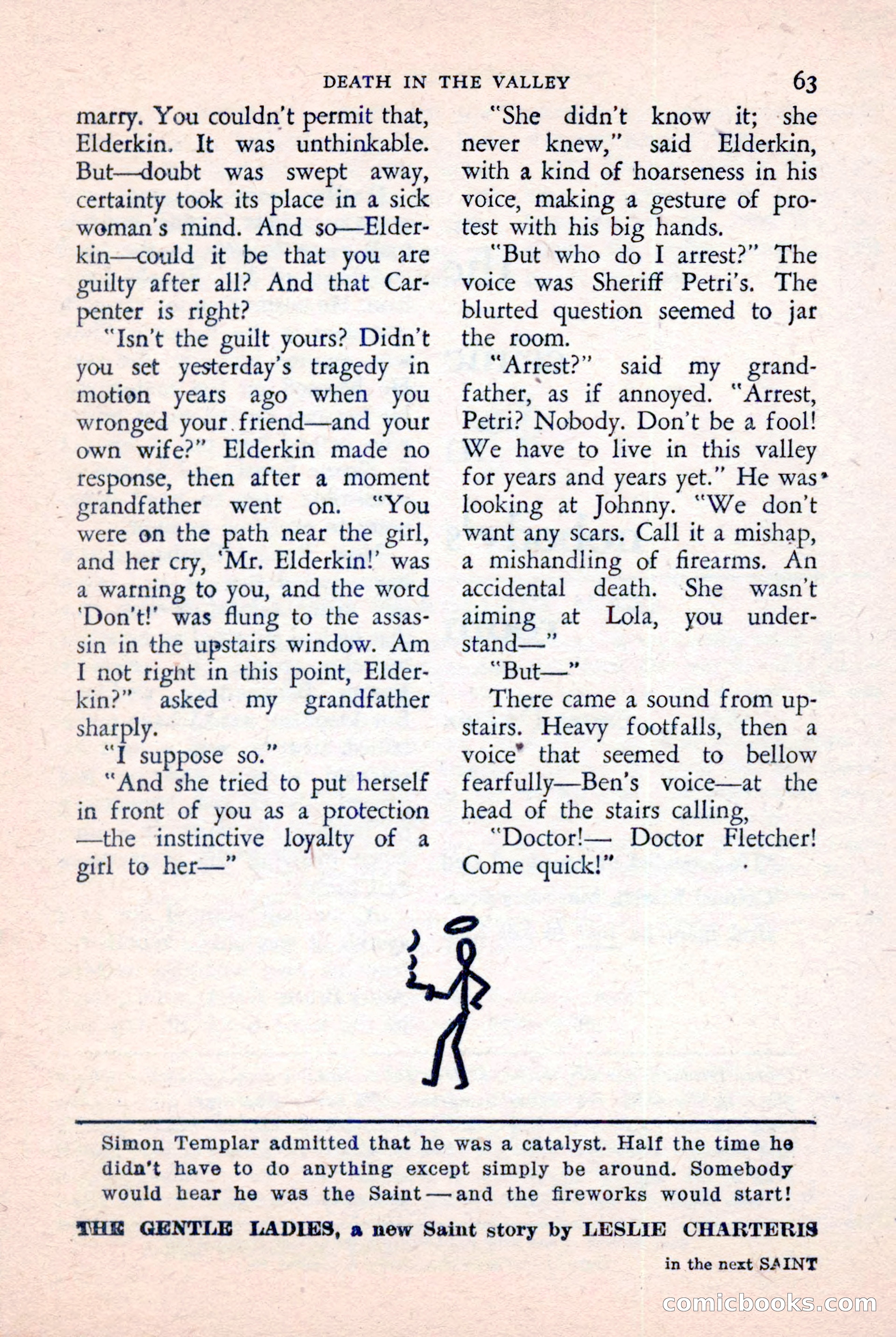 The Saint Detective Magazine, January 1957 — page 65 of 148