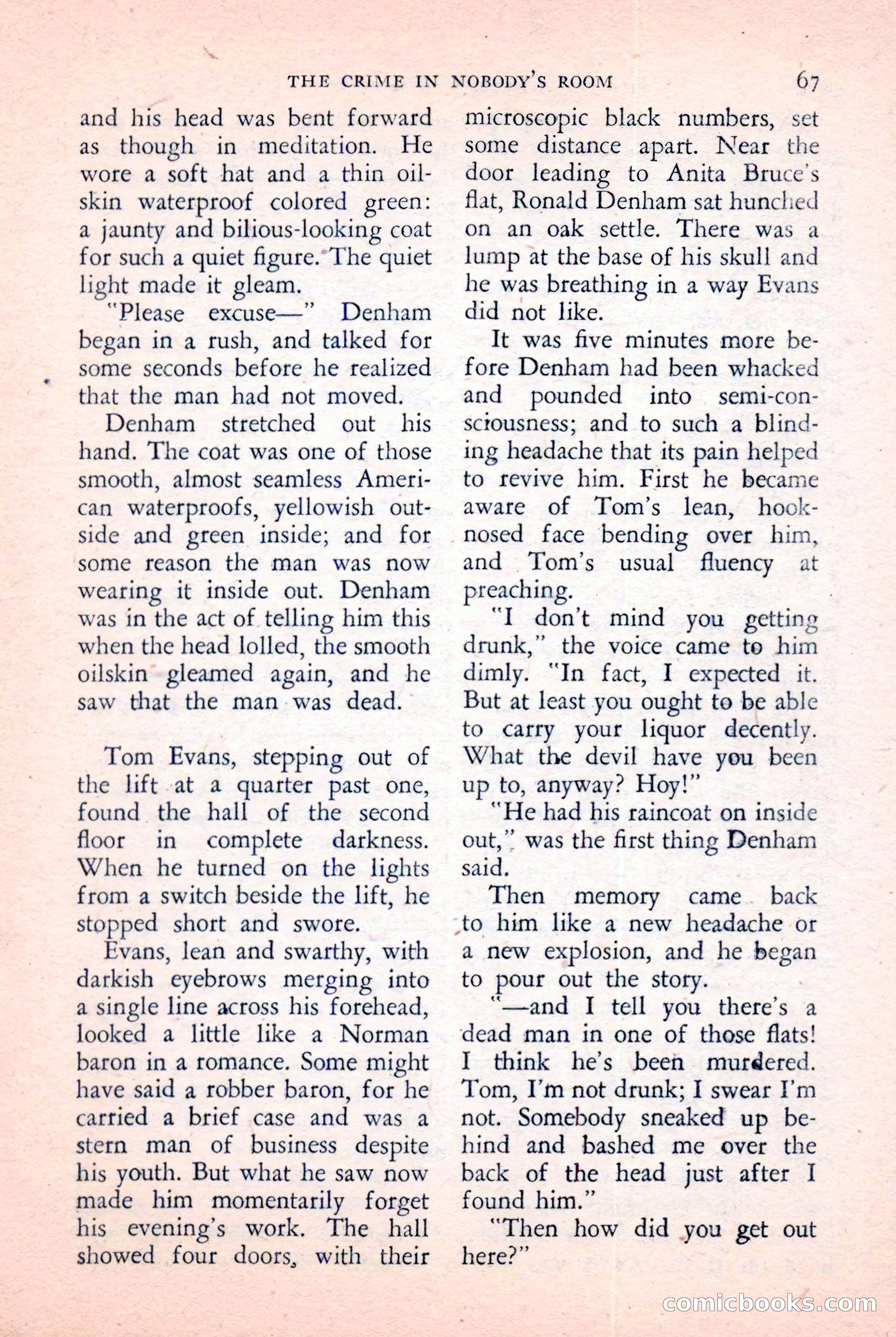 The Saint Detective Magazine, January 1957 — page 69 of 148