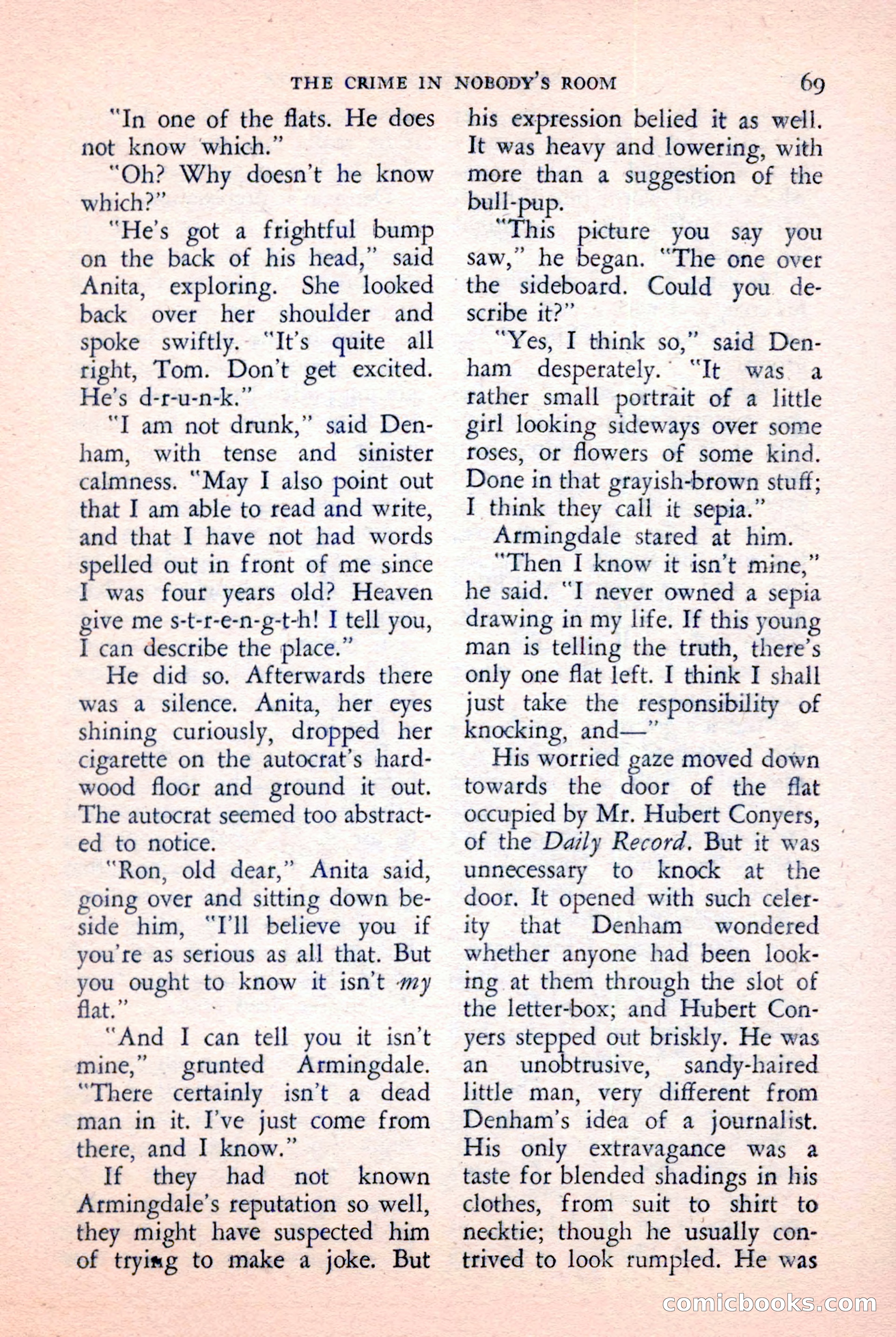 The Saint Detective Magazine, January 1957 — page 71 of 148