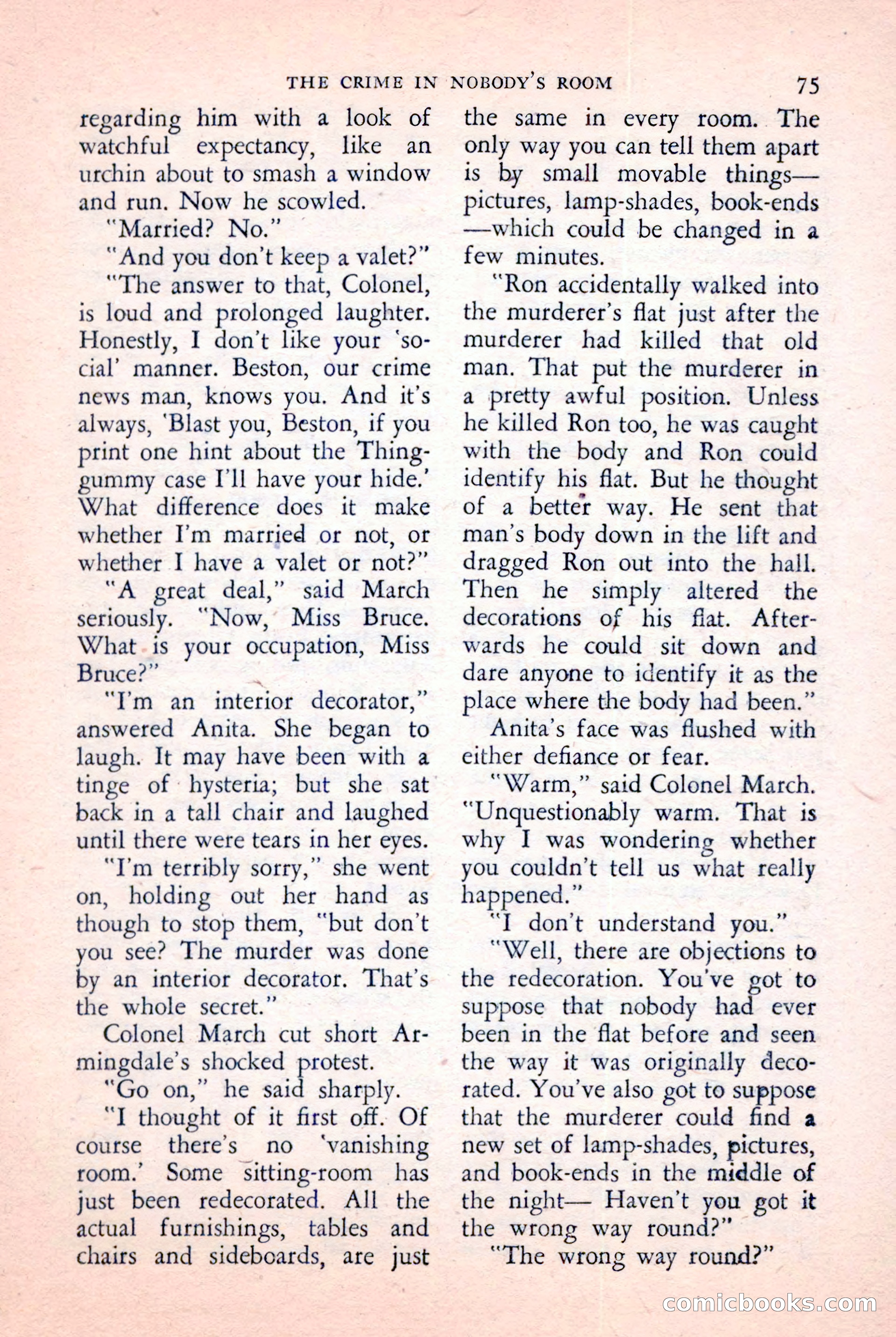 The Saint Detective Magazine, January 1957 — page 77 of 148