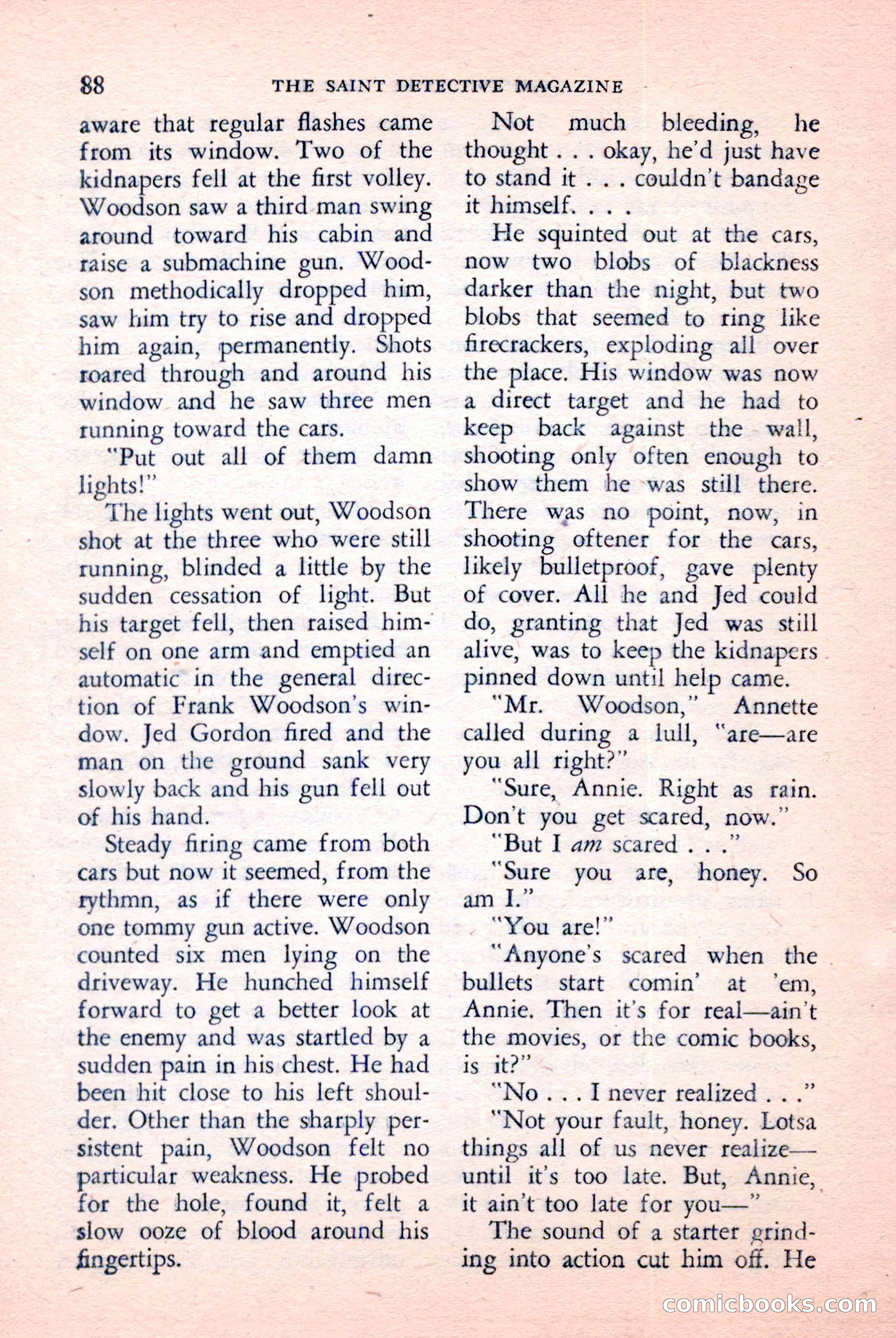The Saint Detective Magazine, January 1957 — page 90 of 148