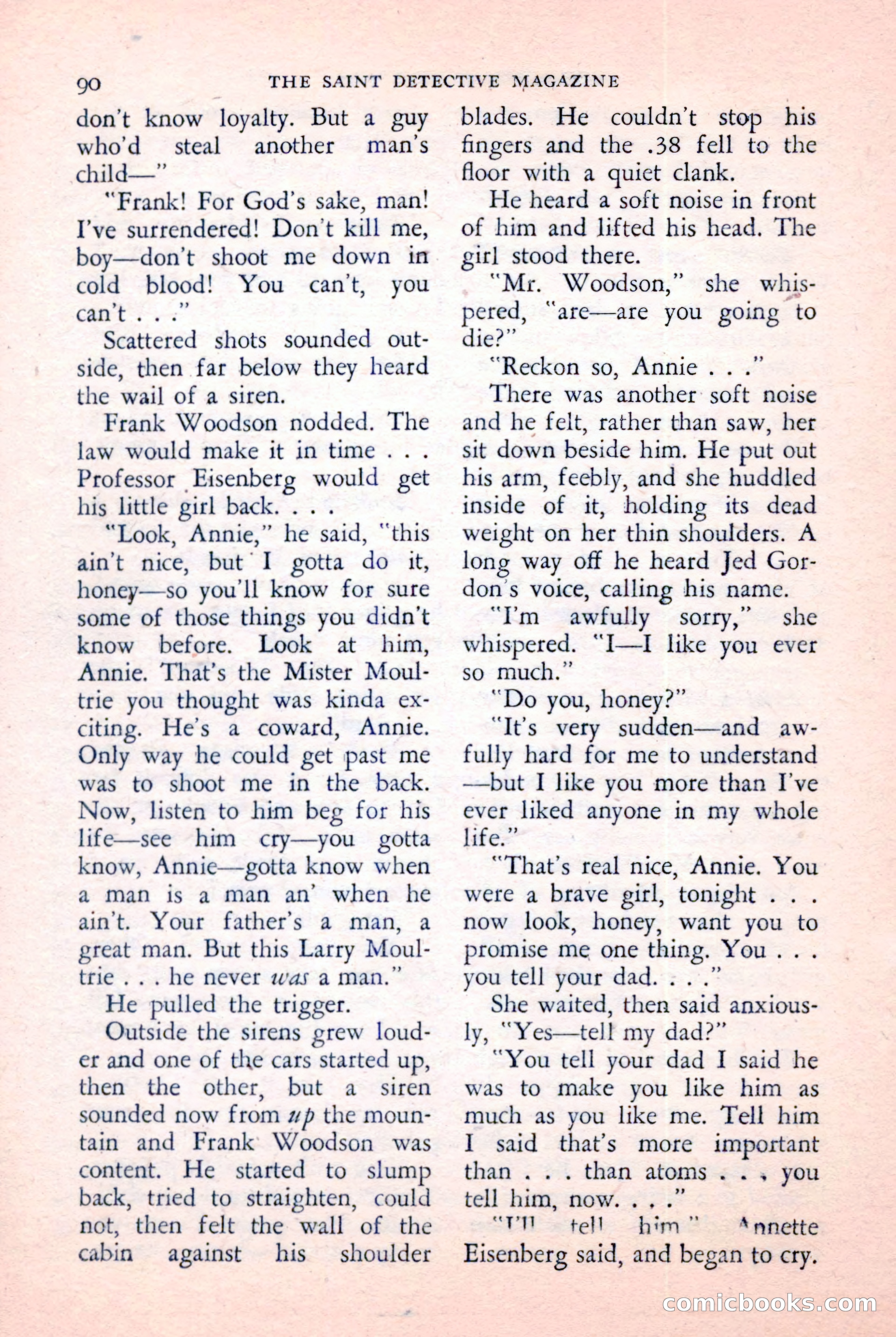 The Saint Detective Magazine, January 1957 — page 92 of 148