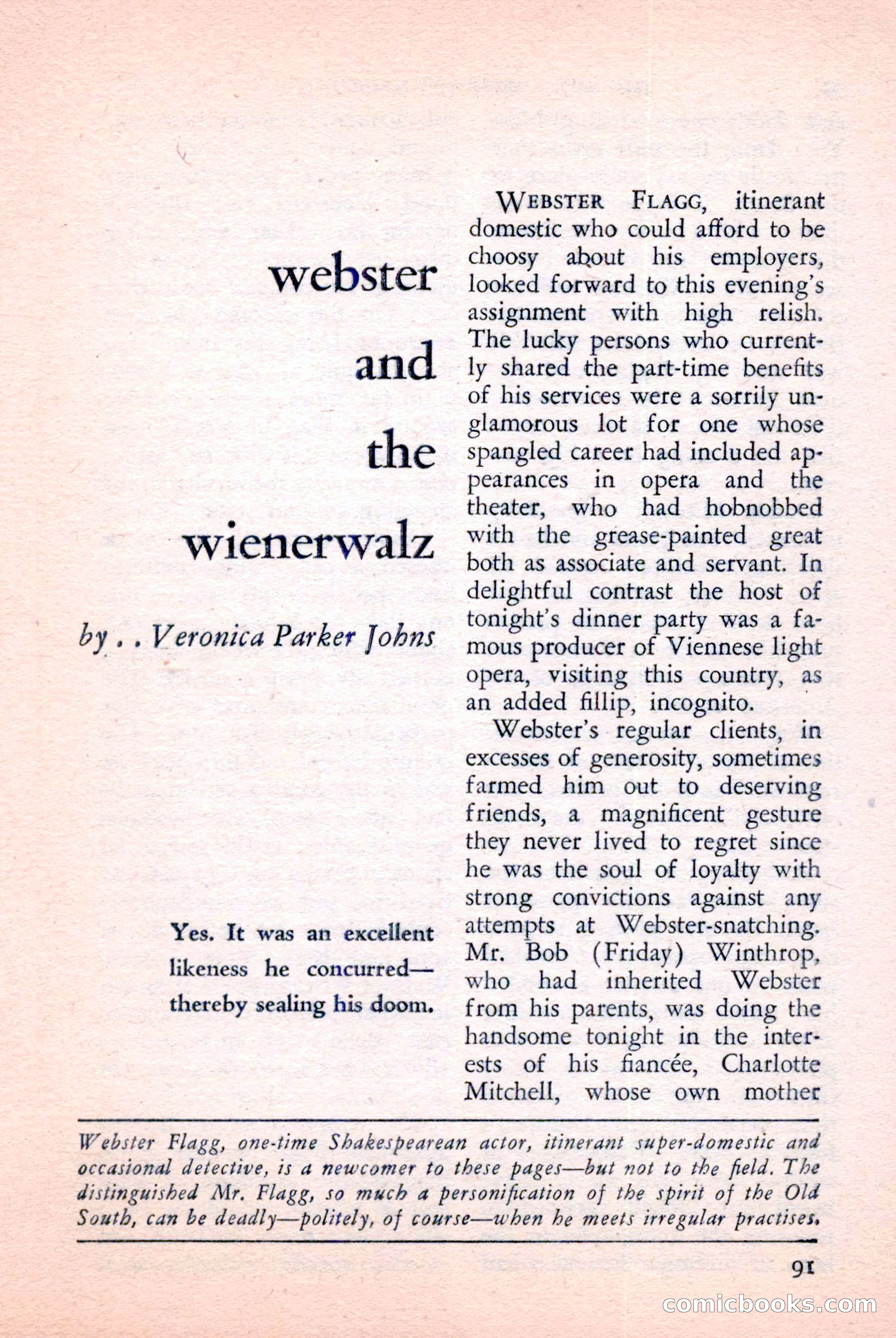 The Saint Detective Magazine, January 1957 — page 93 of 148