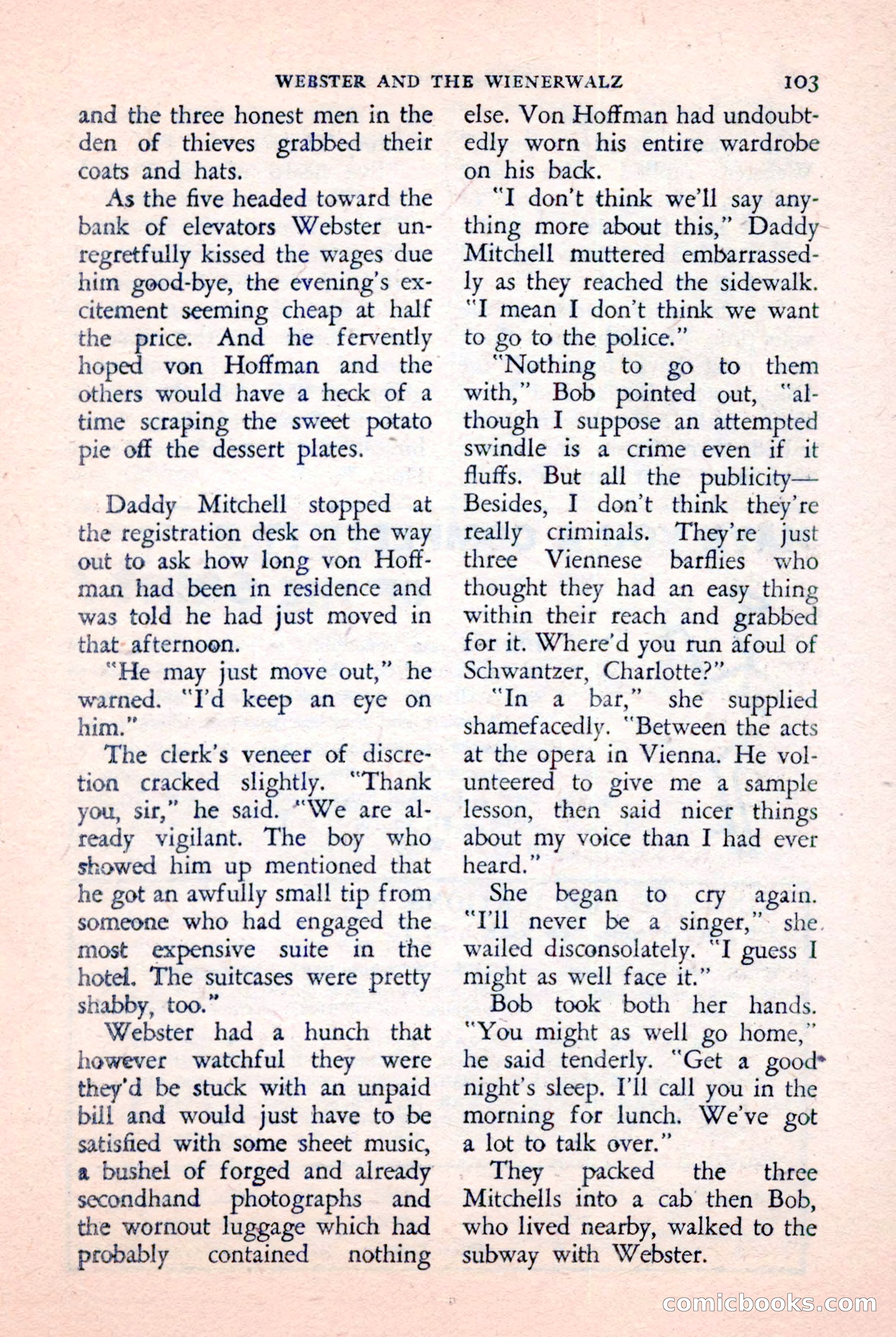The Saint Detective Magazine, January 1957 — page 105 of 148