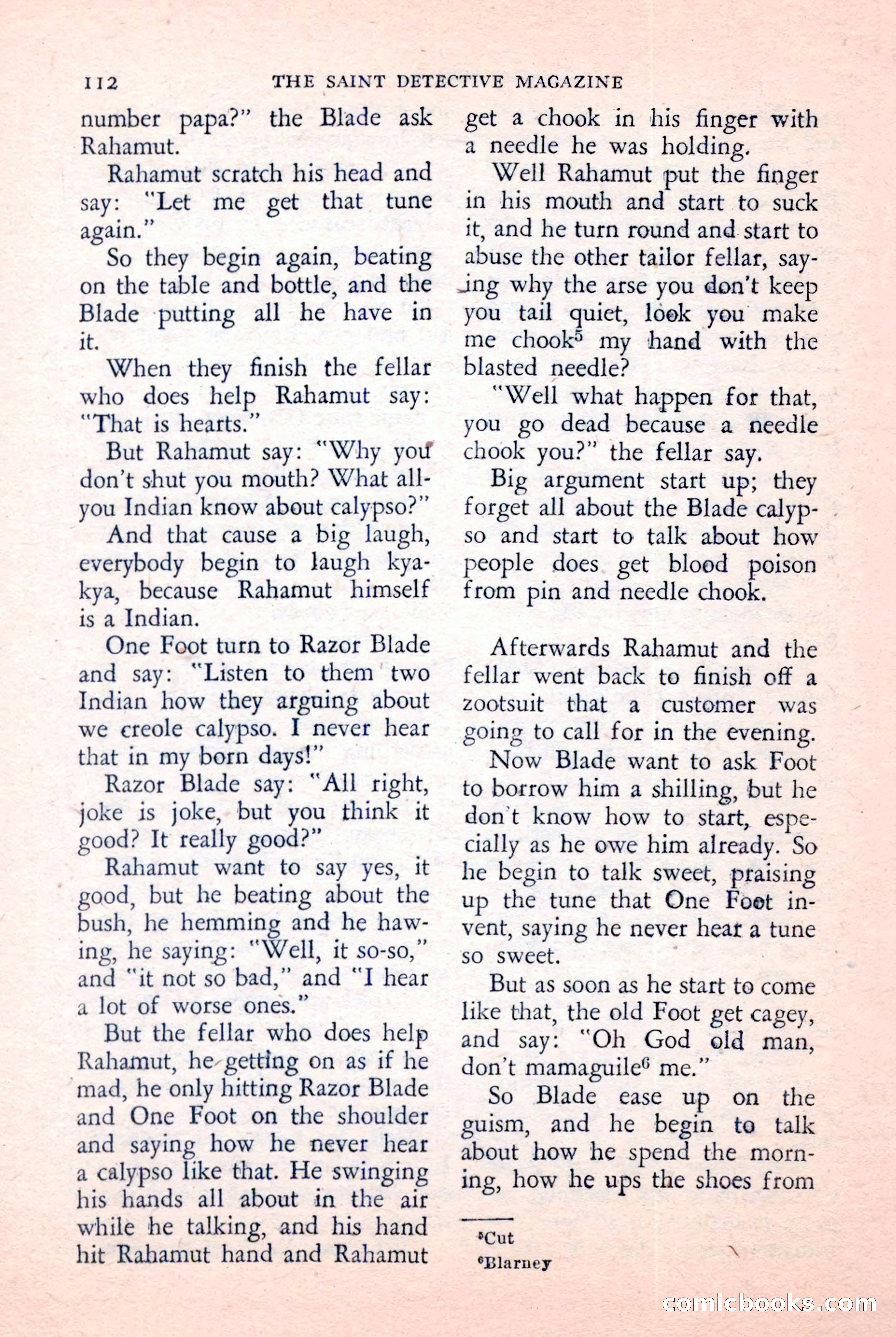 The Saint Detective Magazine, January 1957 — page 114 of 148