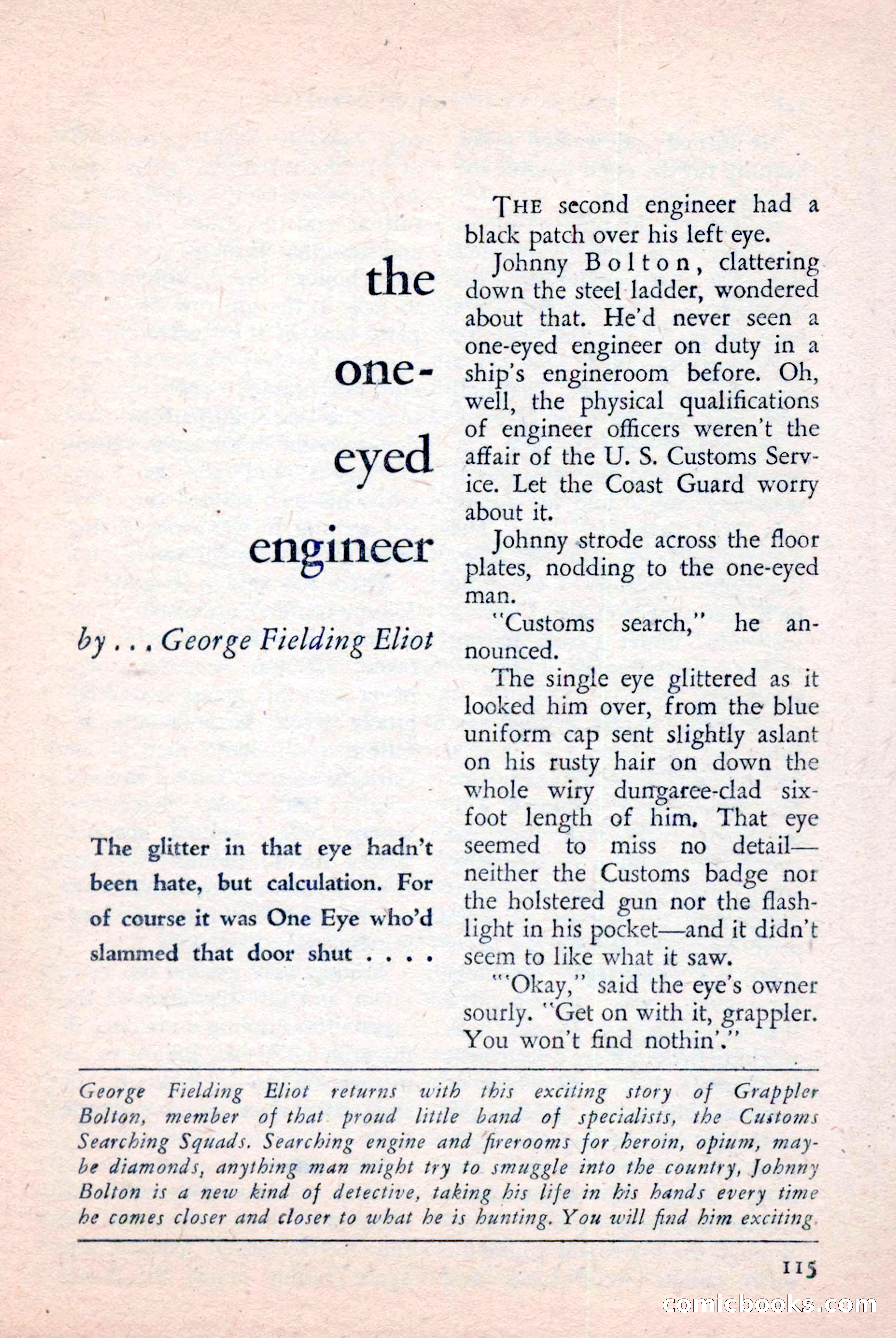 The Saint Detective Magazine, January 1957 — page 117 of 148