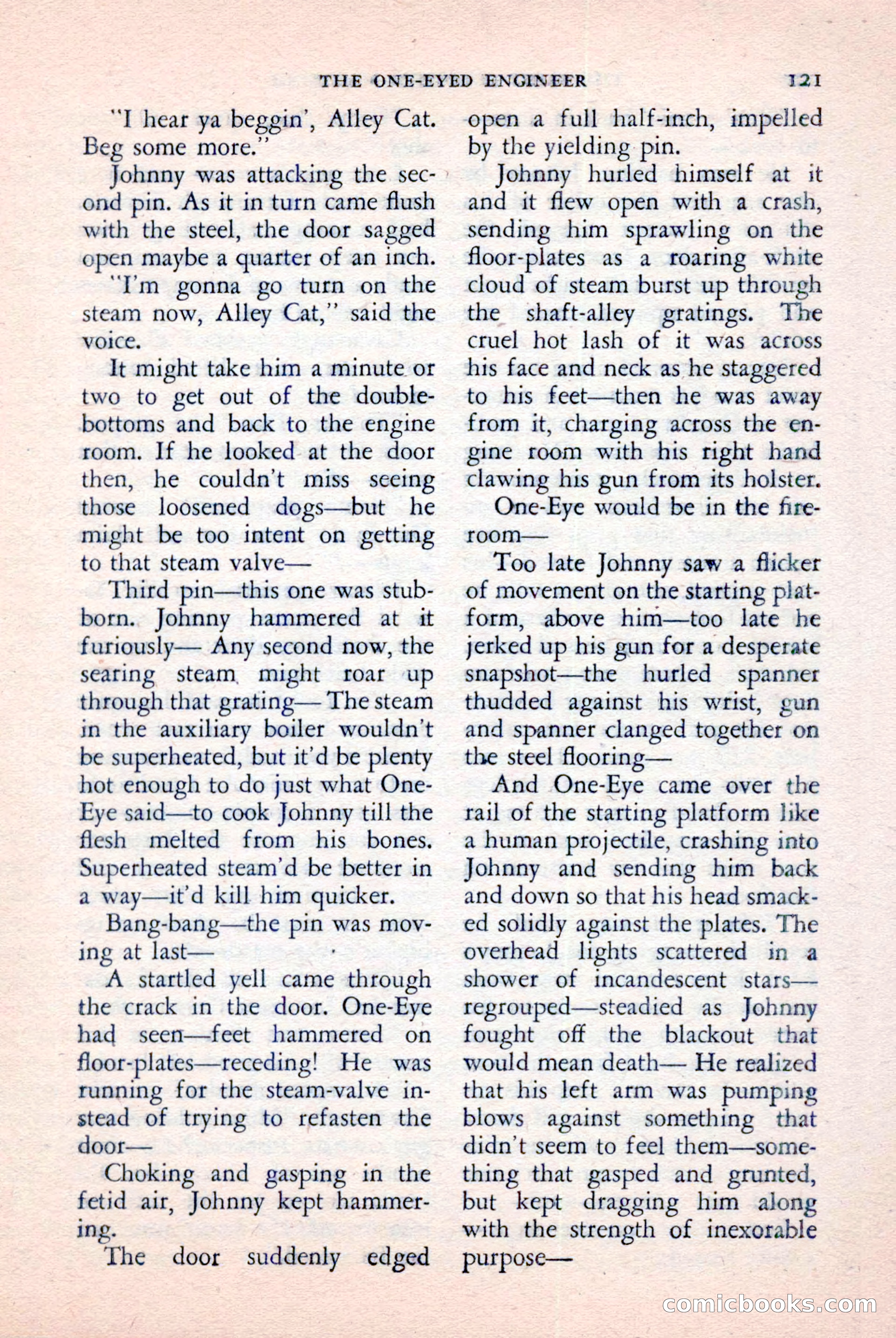The Saint Detective Magazine, January 1957 — page 123 of 148