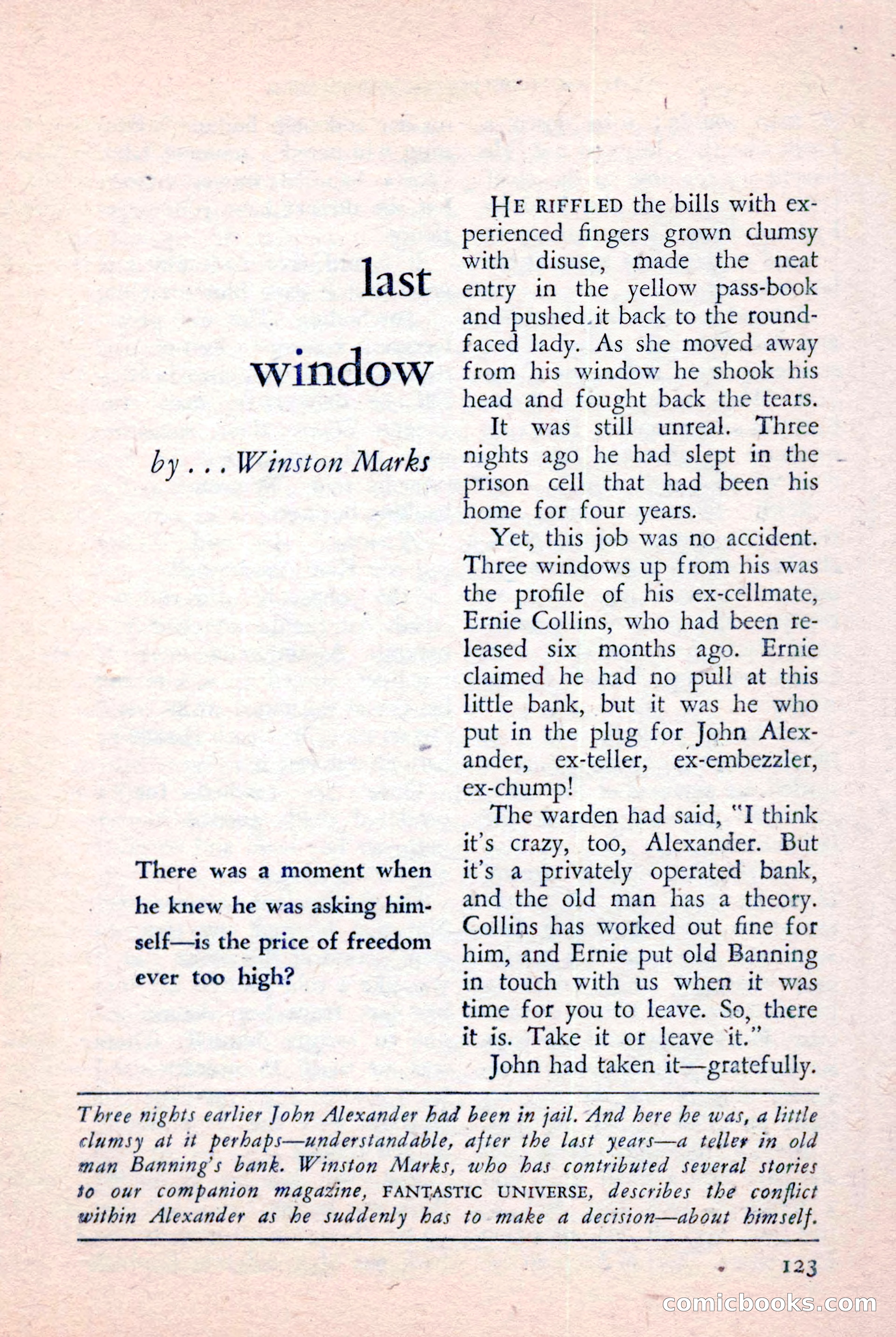 The Saint Detective Magazine, January 1957 — page 125 of 148