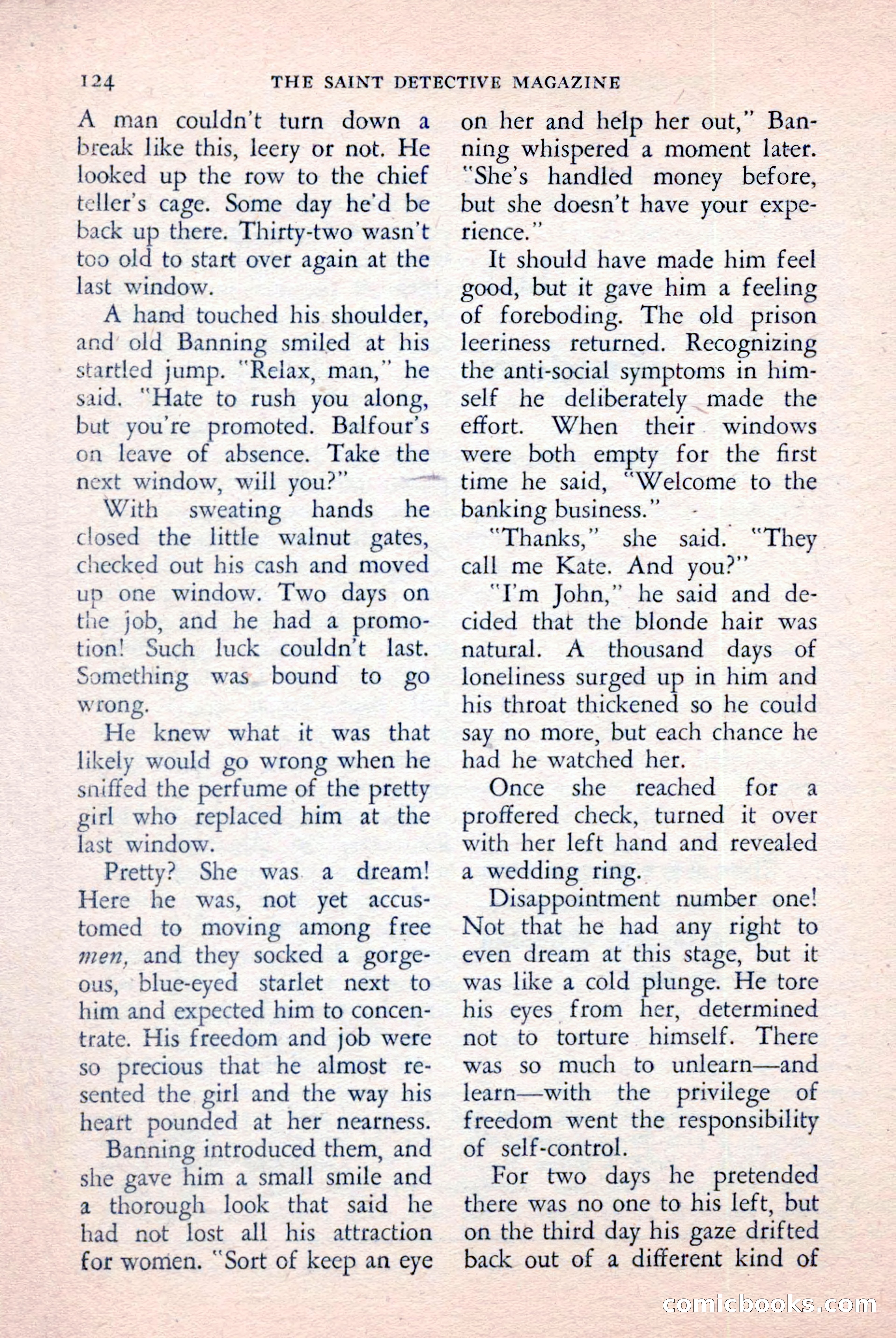 The Saint Detective Magazine, January 1957 — page 126 of 148