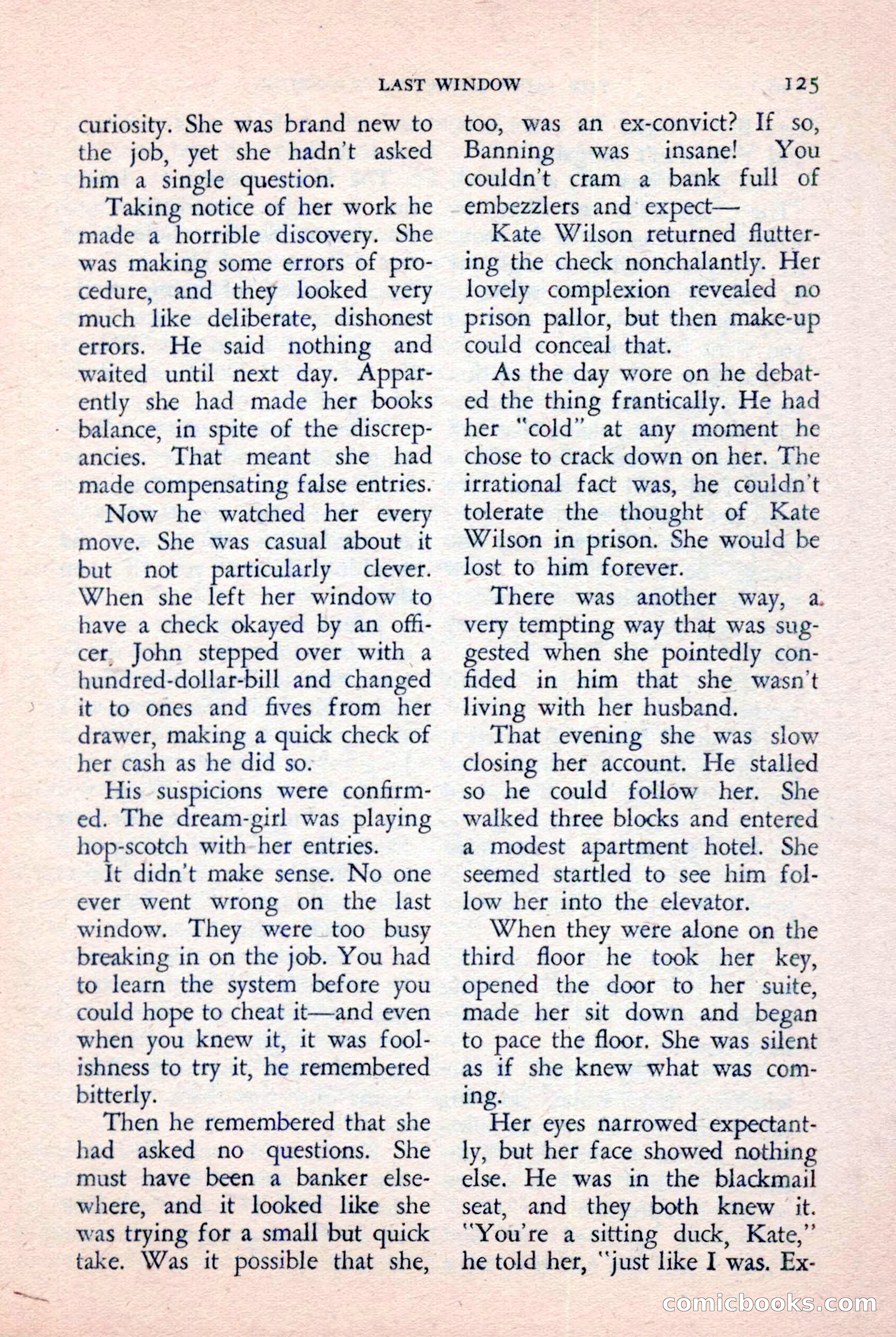The Saint Detective Magazine, January 1957 — page 127 of 148