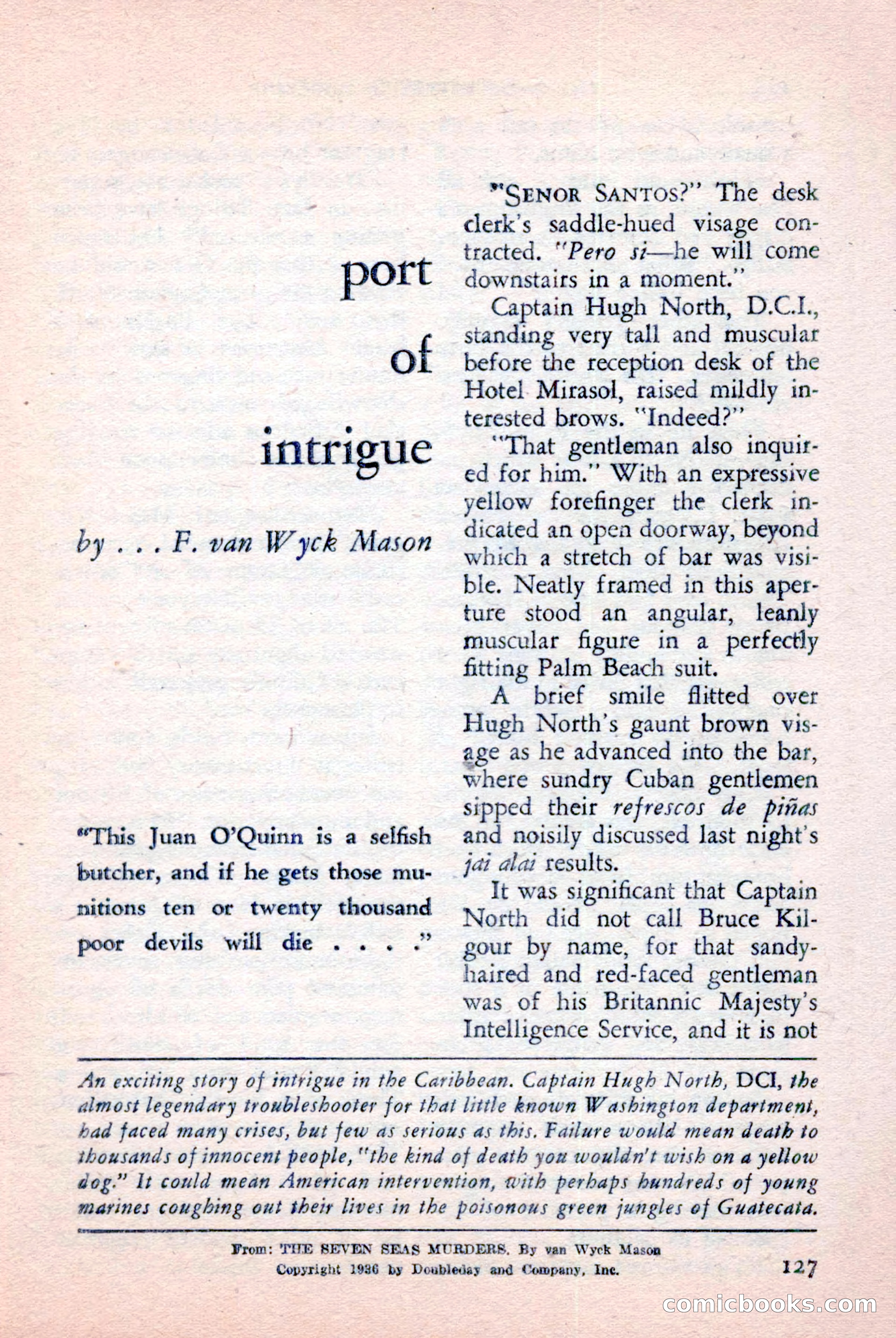 The Saint Detective Magazine, January 1957 — page 129 of 148